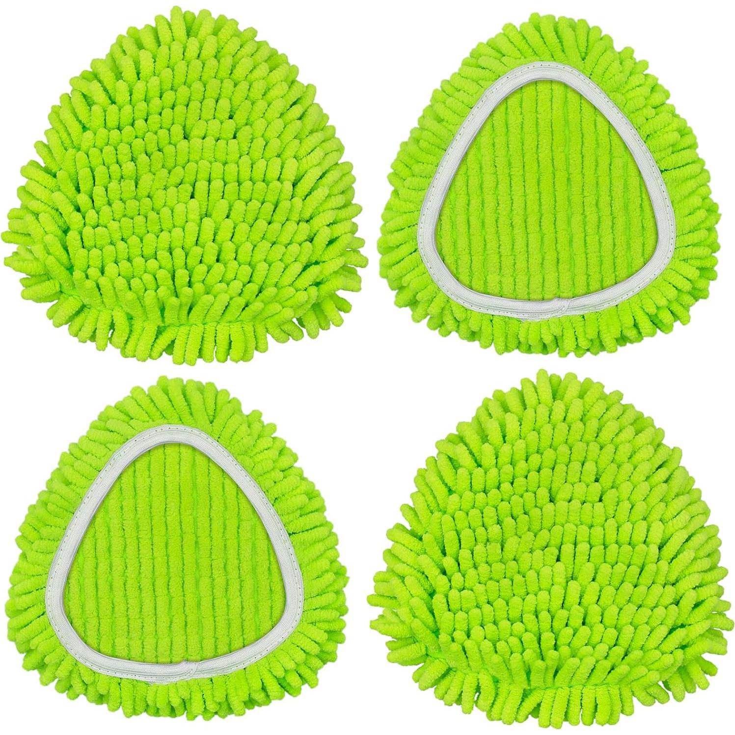 Cabezas de Reemplazo de Mopa O-cedar Chenilla Verde - Paquete de 4