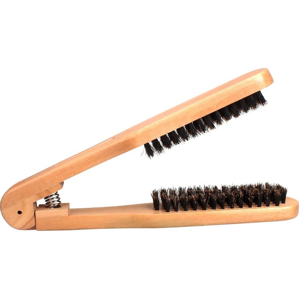 Peine Doble Antiestático de Madera Amariver 21.5cm