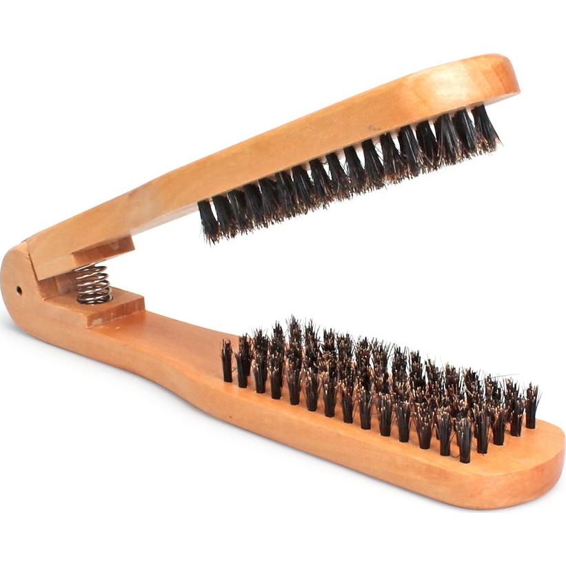 Peine Doble Antiestático de Madera Amariver 21.5cm