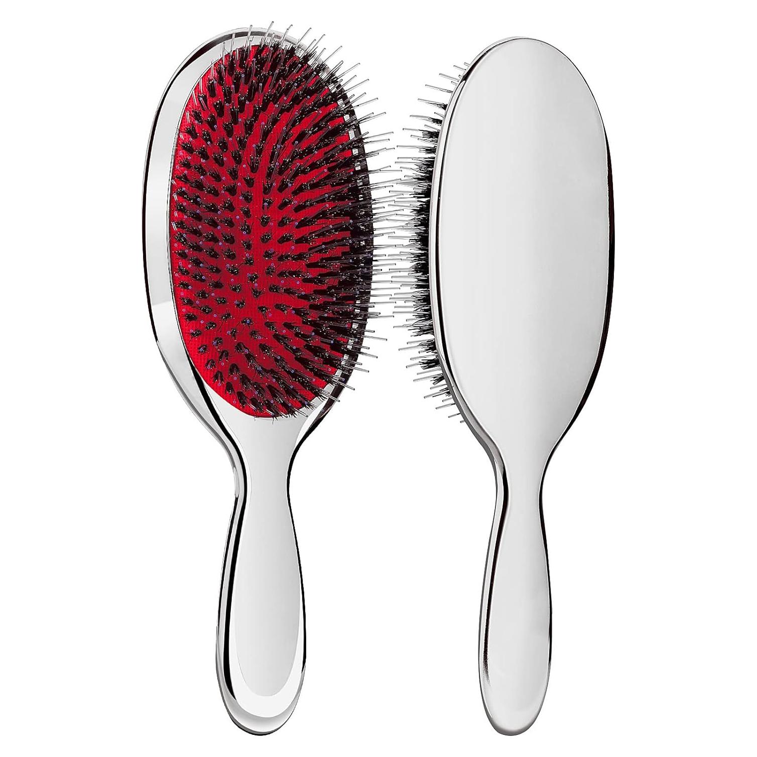 Cepillo Antiestático Sibba para Masaje de Cabello Profesional