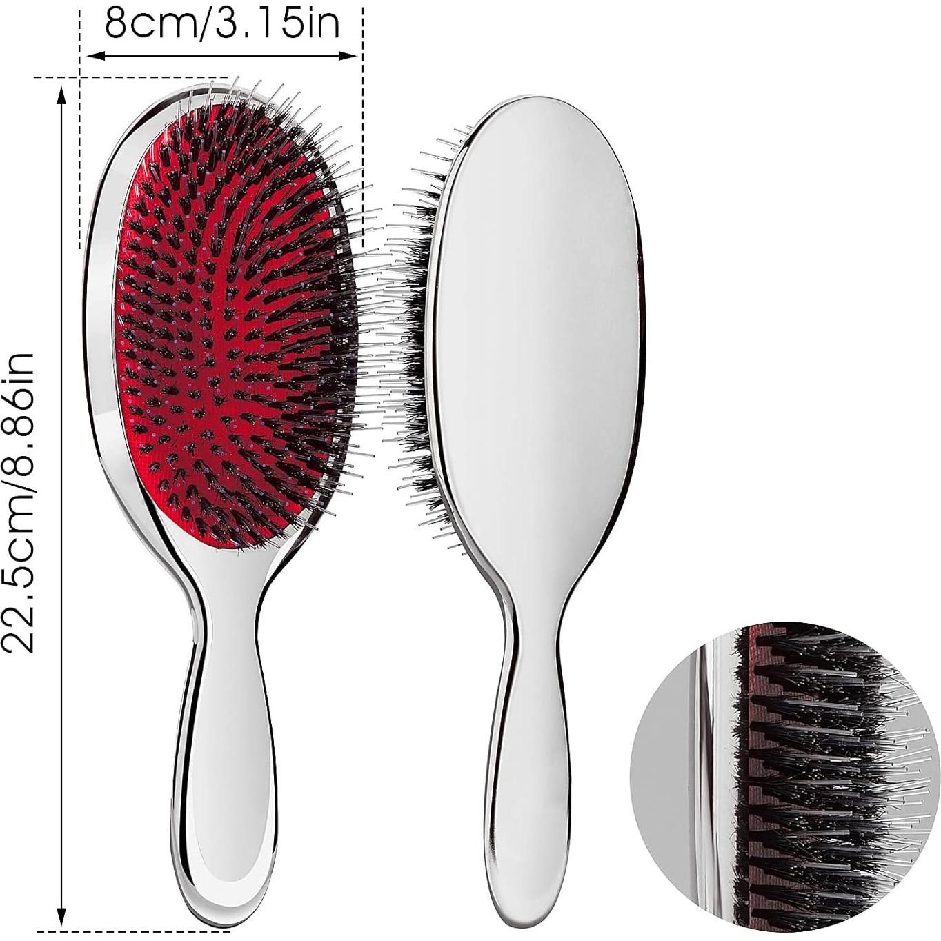 Cepillo Antiestático Sibba para Masaje de Cabello Profesional