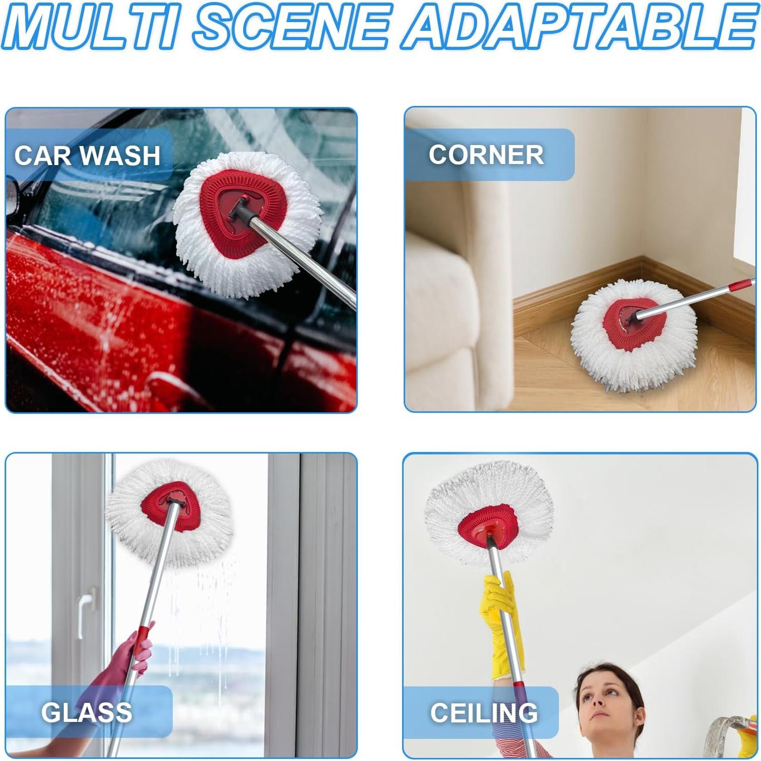 Cabezal de Repuesto Mop Giratorio O Cedar EasyWring 2 Pzs