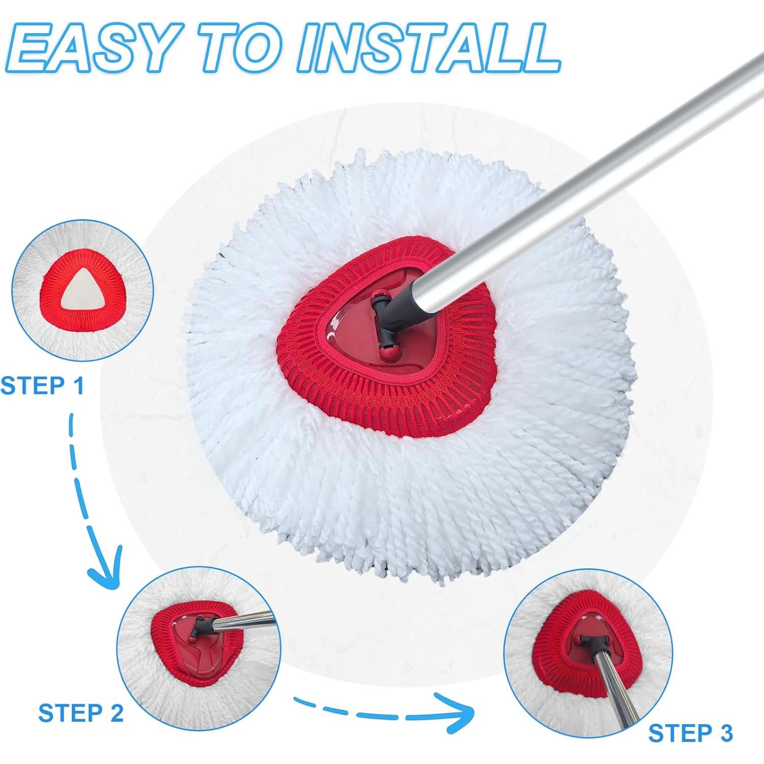 Cabezal de Repuesto Mop Giratorio O Cedar EasyWring 2 Pzs