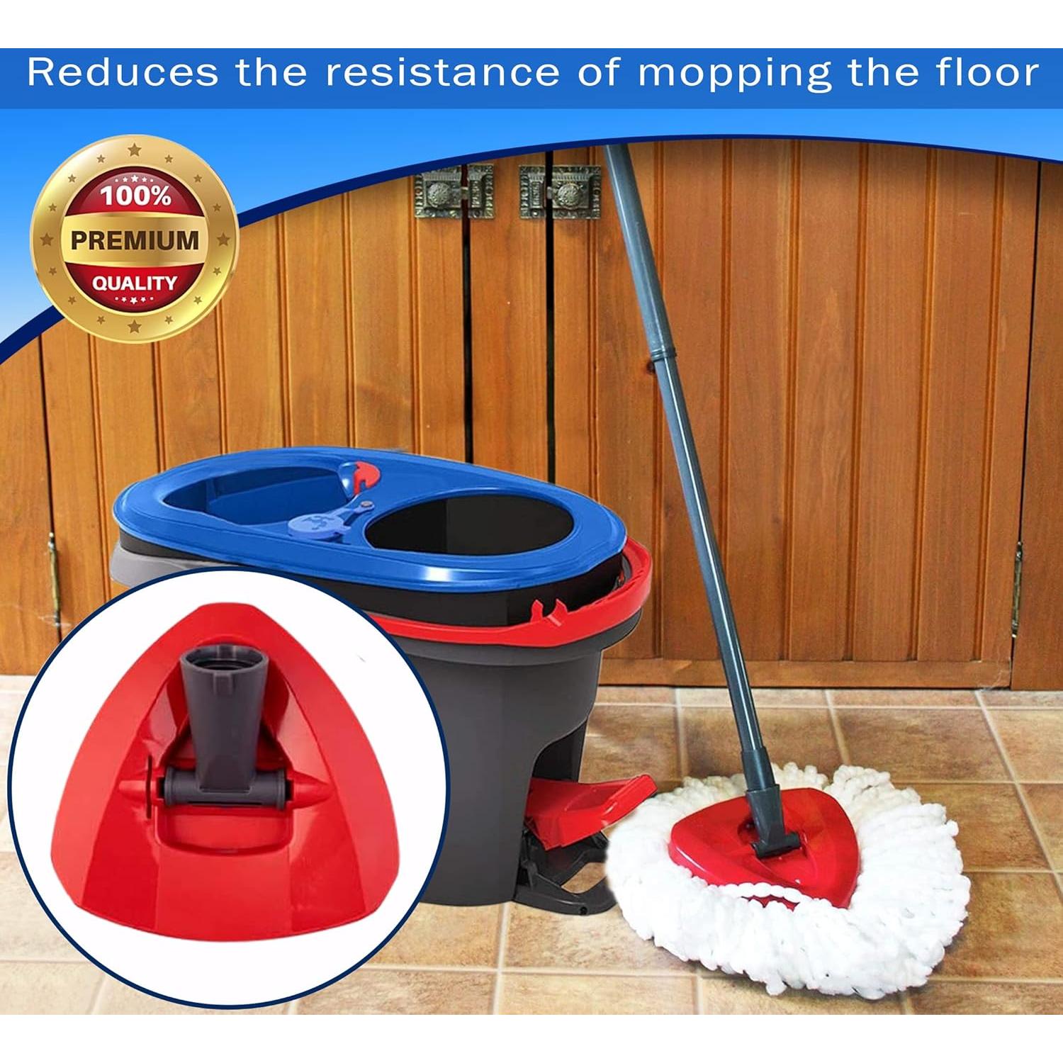 Cabezas de Mop O-Cedar NKAM - 4 Pcs Lavables y Duraderas