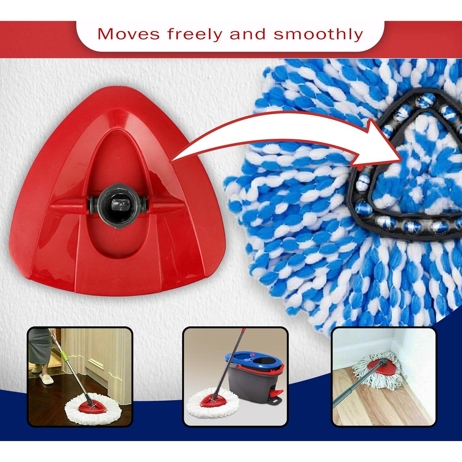 Cabezas de Mop O-Cedar NKAM - 4 Pcs Lavables y Duraderas