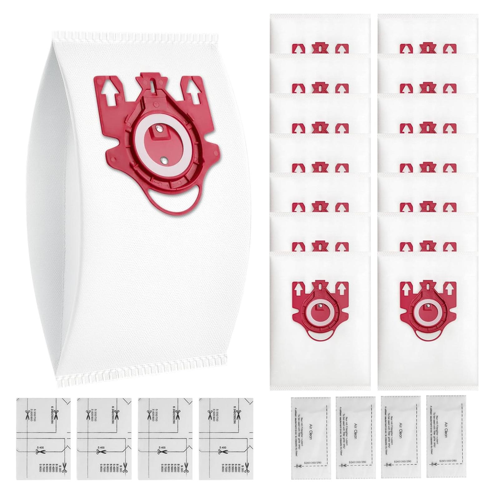 14 Bolsas de Aspiradora Bluearks FJM Airclean + 8 Filtros