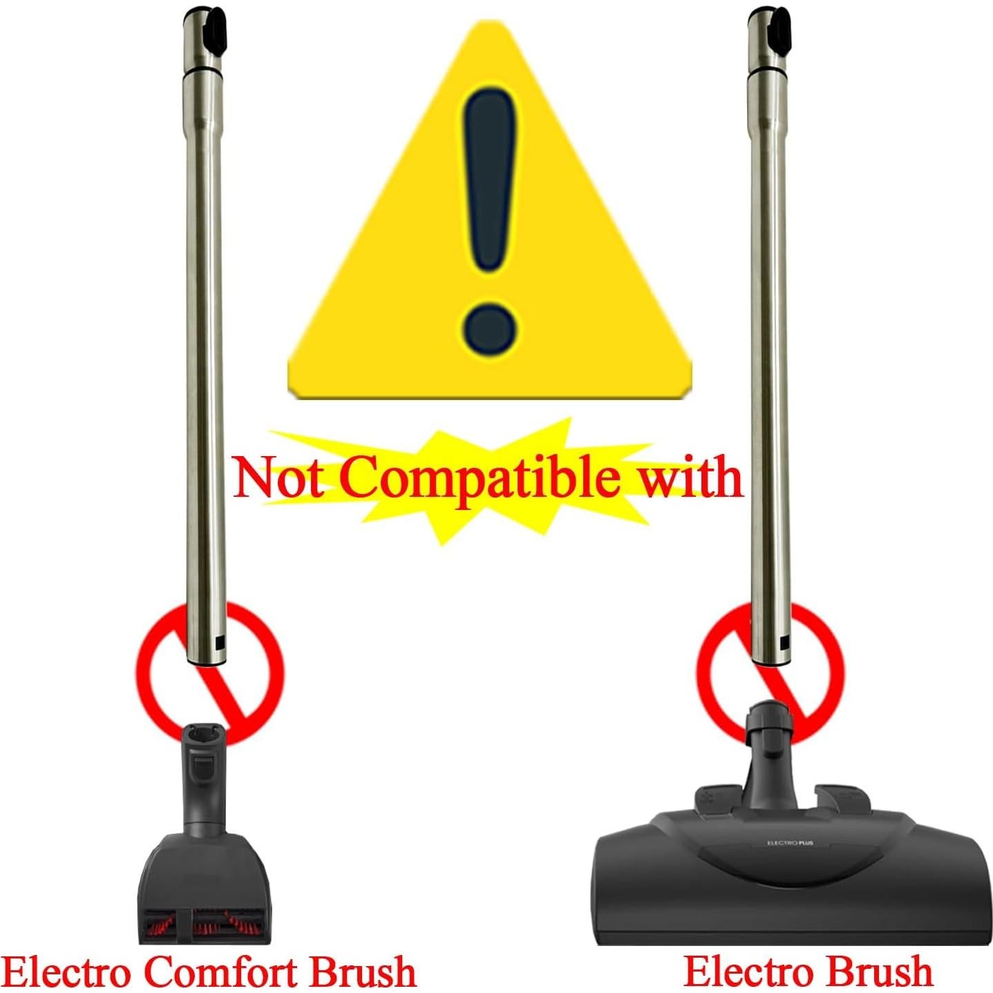 Varilla de extensión acero inoxidable GHAMADE para Miele C1 C2 C3