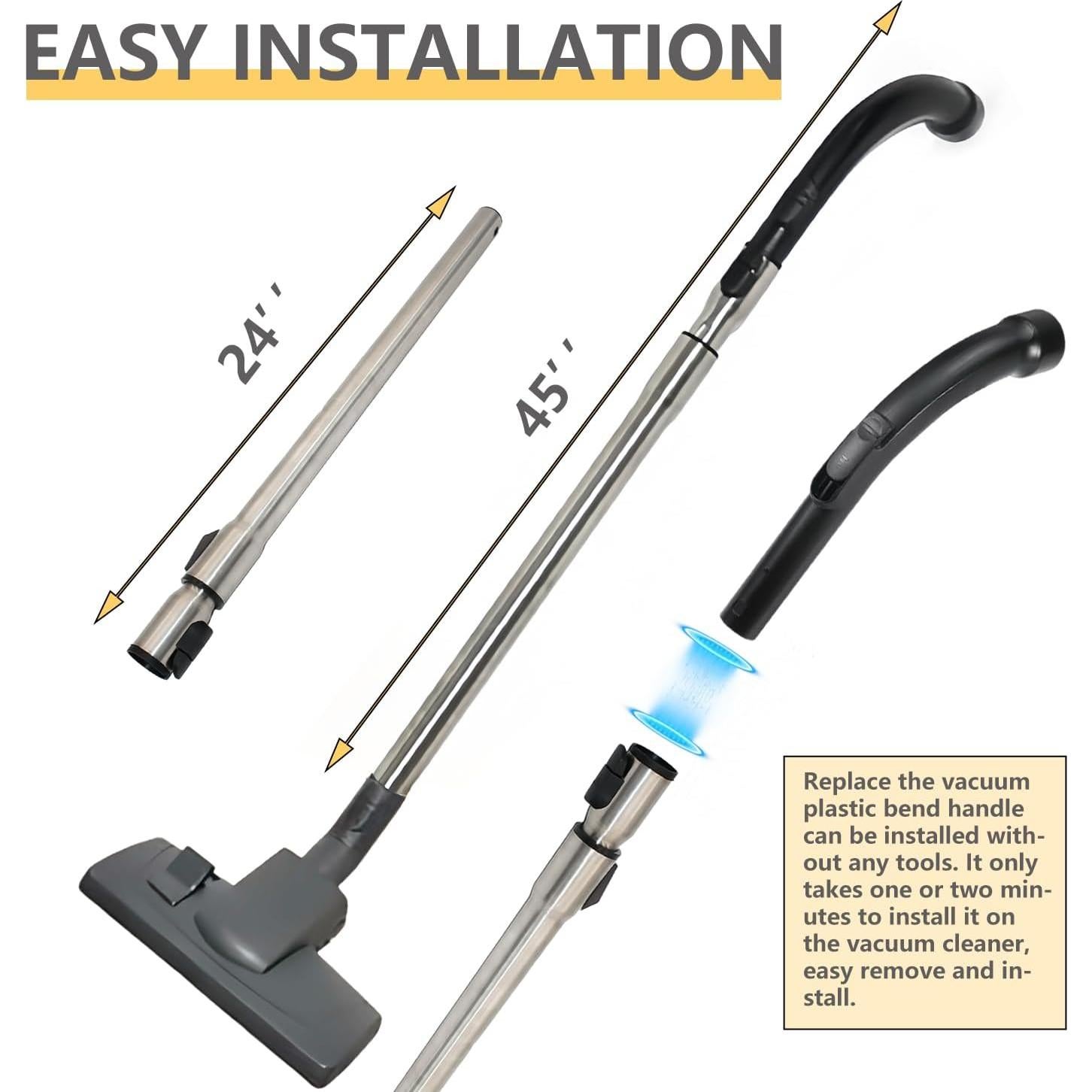 Tubo de Extensión para Aspiradora Miele 59.94 a 99.84 cm