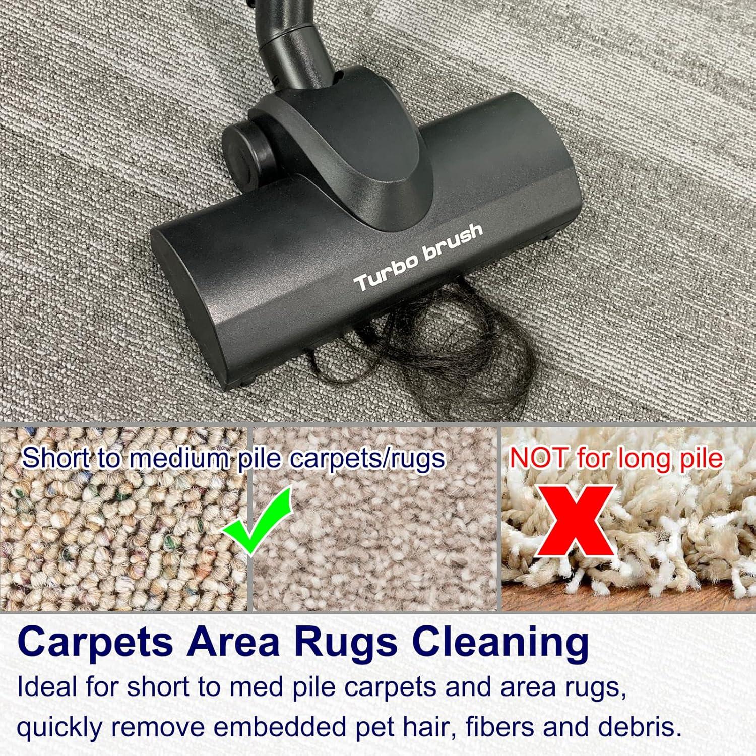 Cabezal de cepillo Turbo Portek para aspiradoras Miele C1 C2 C3 CX1