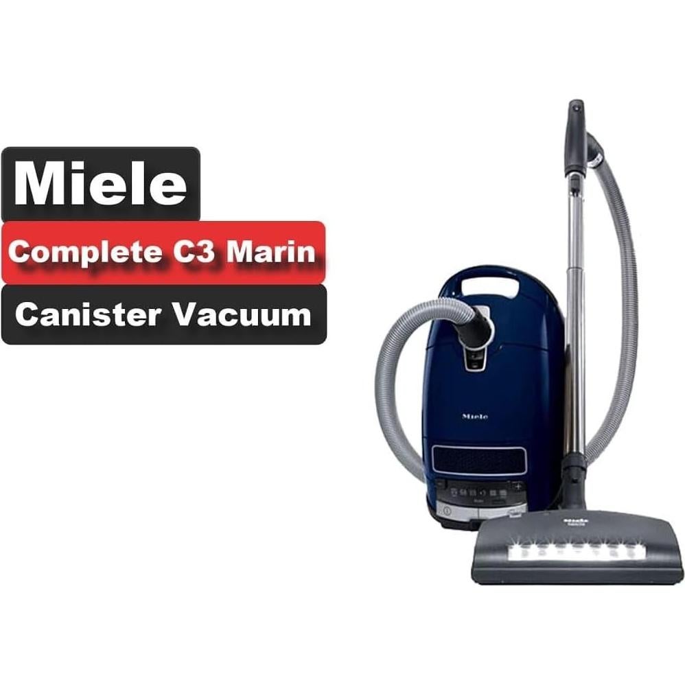 Aspiradora de cilindro Miele Complete C3 Marin HEPA 1200W