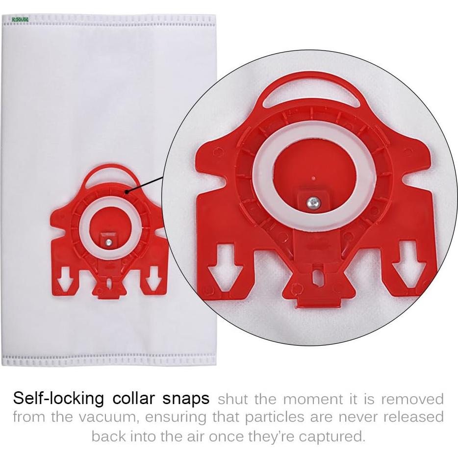 Bolsas de Polvo KEEPOW FJM para Aspiradoras Miele (10+5)