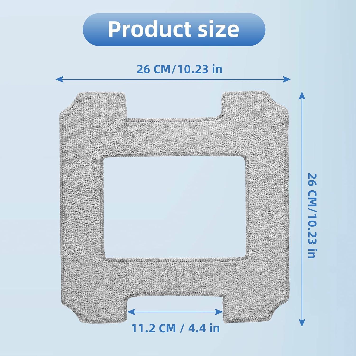 16 Almohadillas de Limpieza Microfibra ECOVACS Winbot W2 PRO