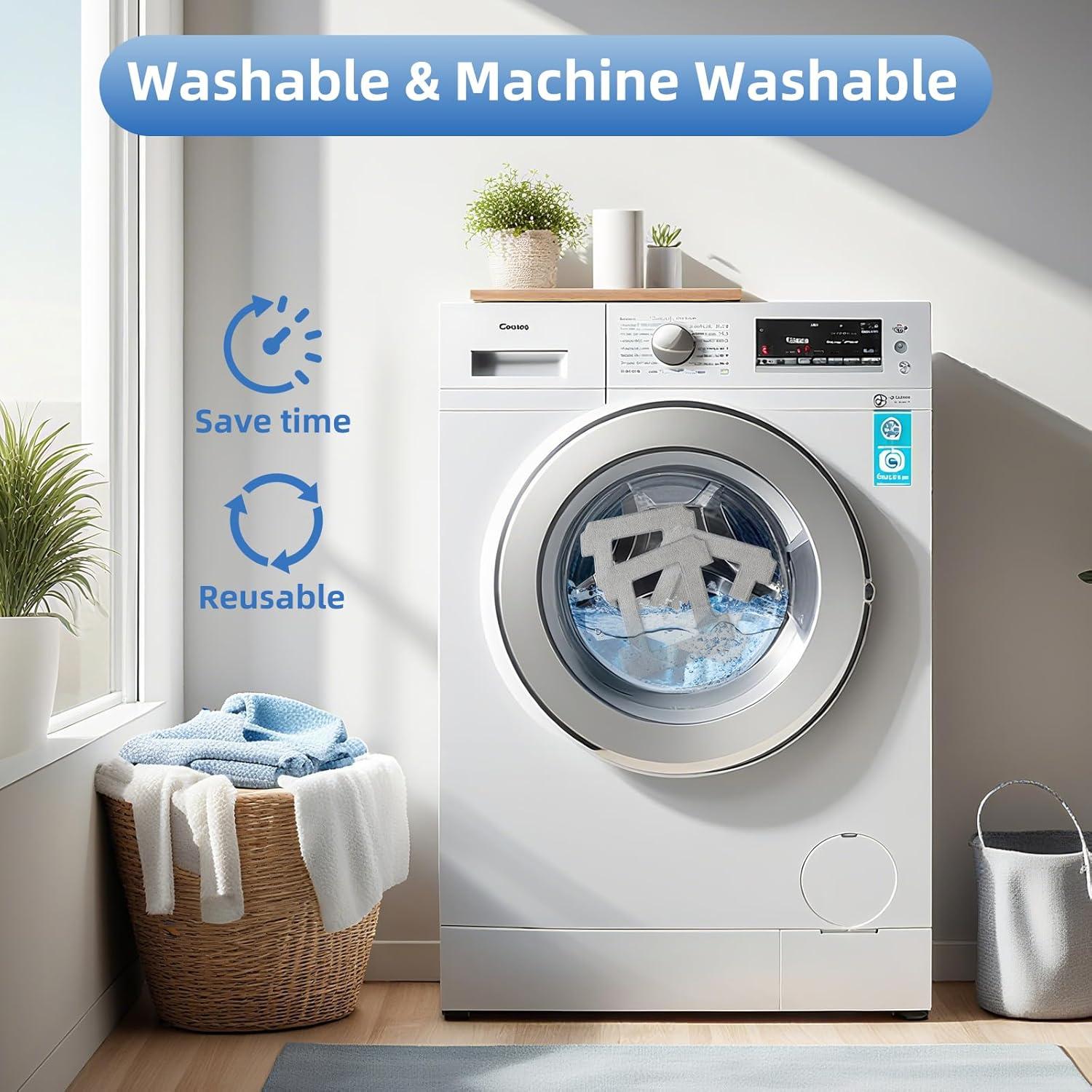 16 Almohadillas de Limpieza Microfibra ECOVACS Winbot W2 PRO