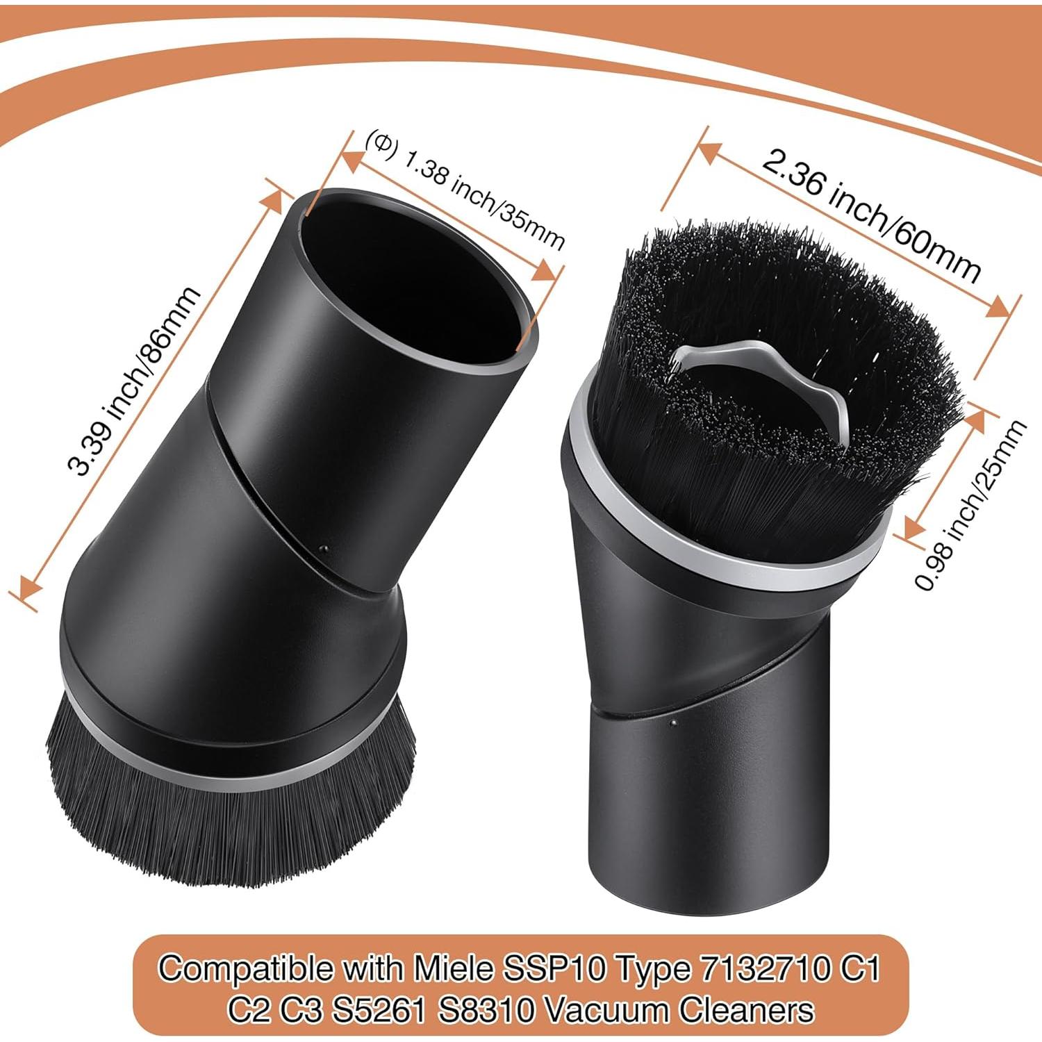 Cepillo de Polvo Feekoon 35mm Compatible con Miele SSP10 - 2 Piezas