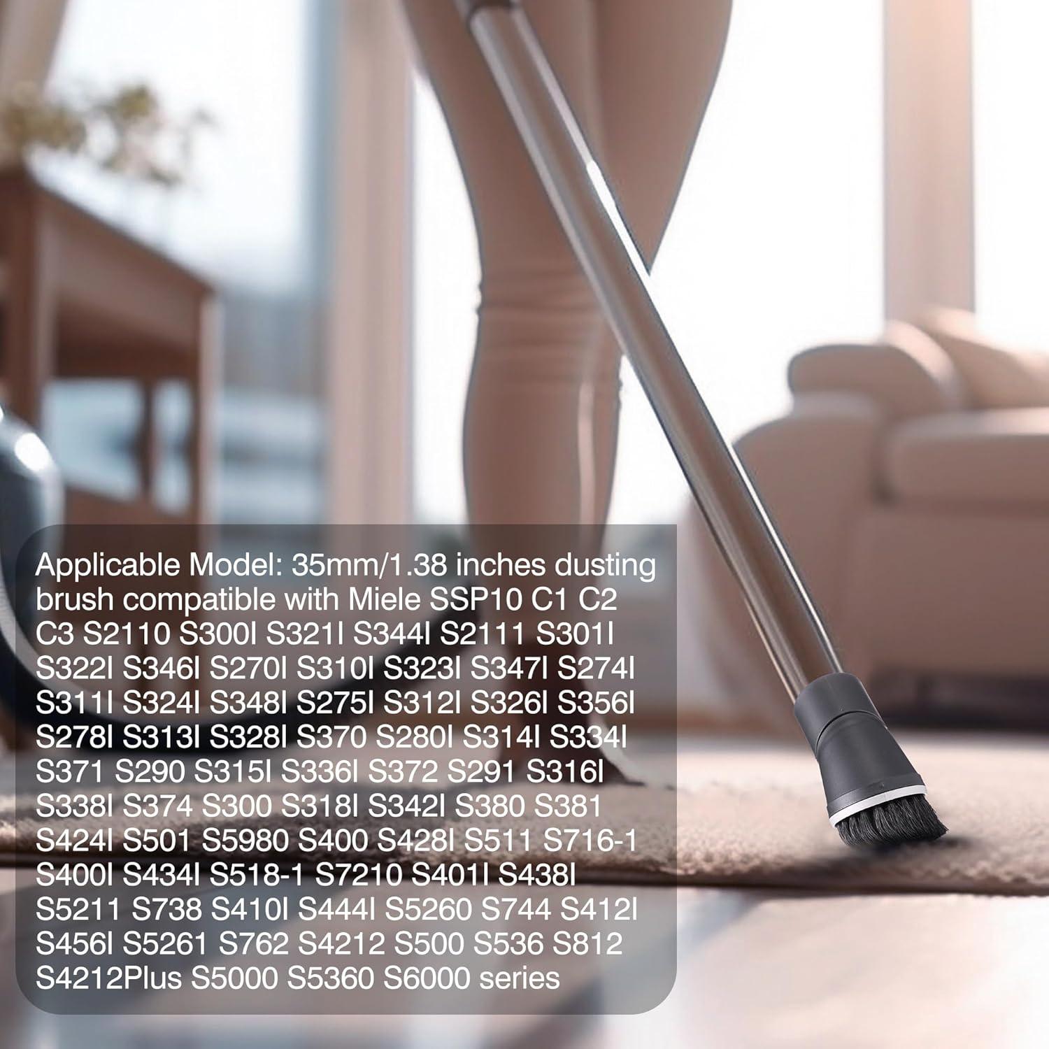 Cepillo de Polvo Feekoon 35mm Compatible con Miele SSP10 - 2 Piezas