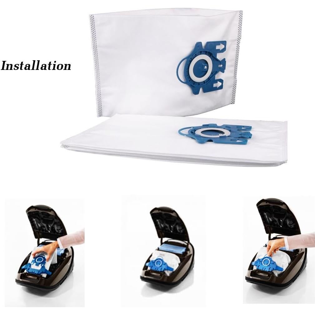 15 Bolsas de Aspiradora Miele GN + Filtros AirClean 3D