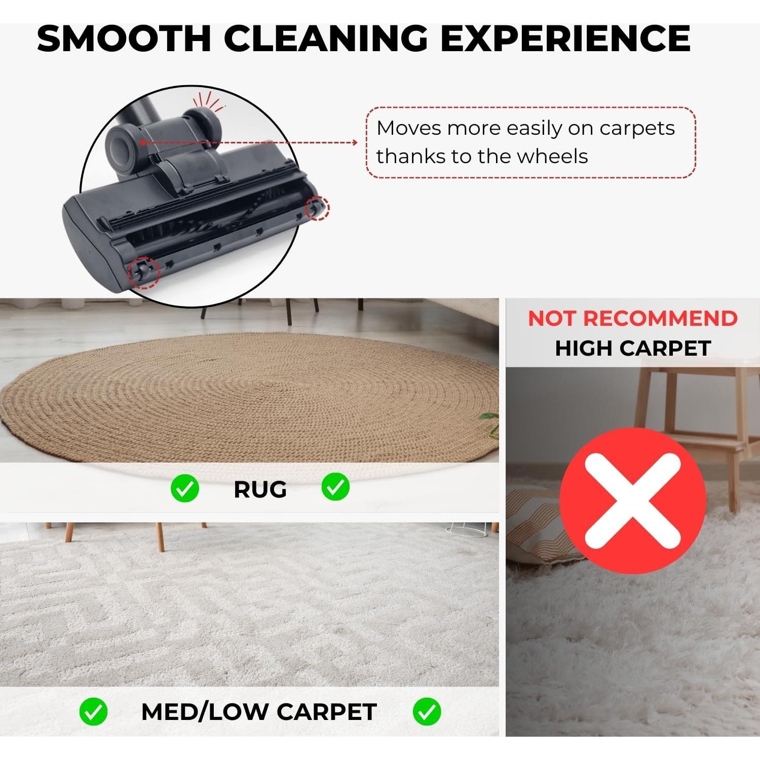 Cabezal de Cepillo Turbo VACEXT para Aspiradora 3.18 cm