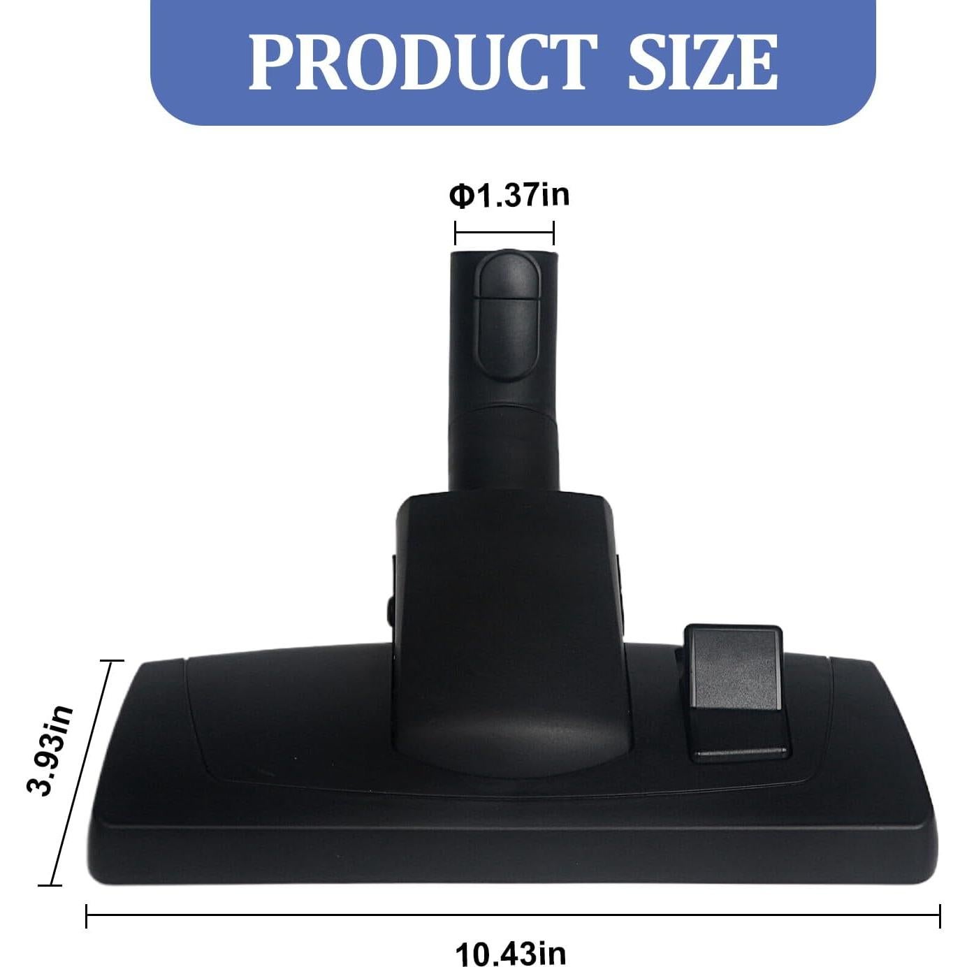Cepillo de Suelo DFD 285-3 Compatible con Aspiradoras Miele