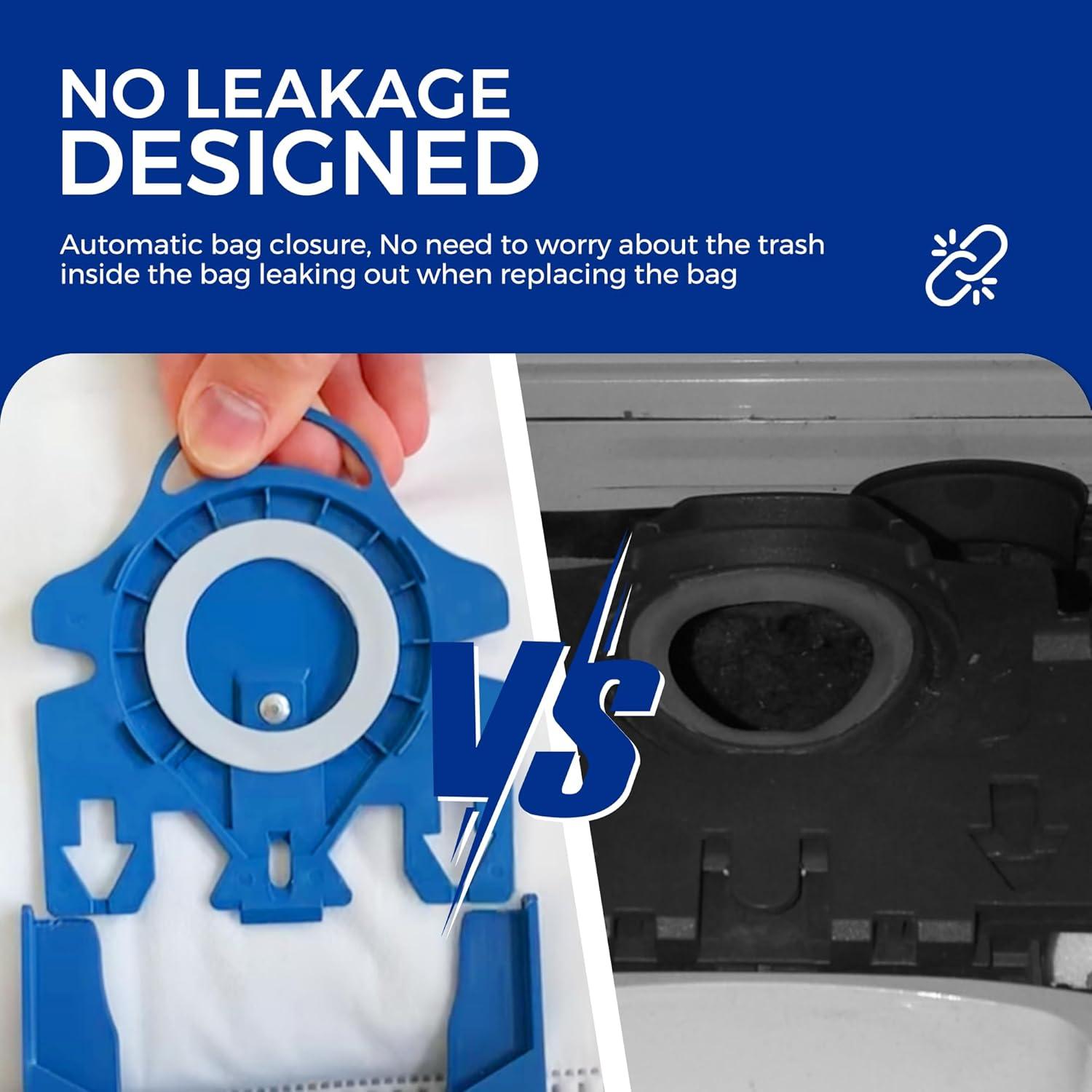 Bolsas de Aspiradora Improvedhand GN para Miele C1 C2 C3 - 6 Pzas