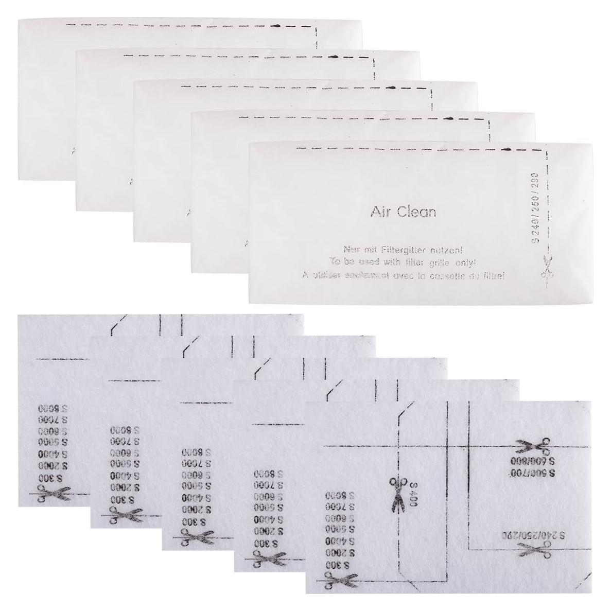 Paquete de 5 Filtros AirClean Yingti para Aspiradora Miele