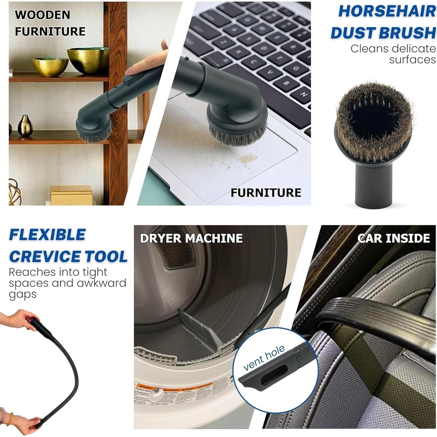 Kit de Accesorios para Aspiradora Miele C1 C2 C3 35mm