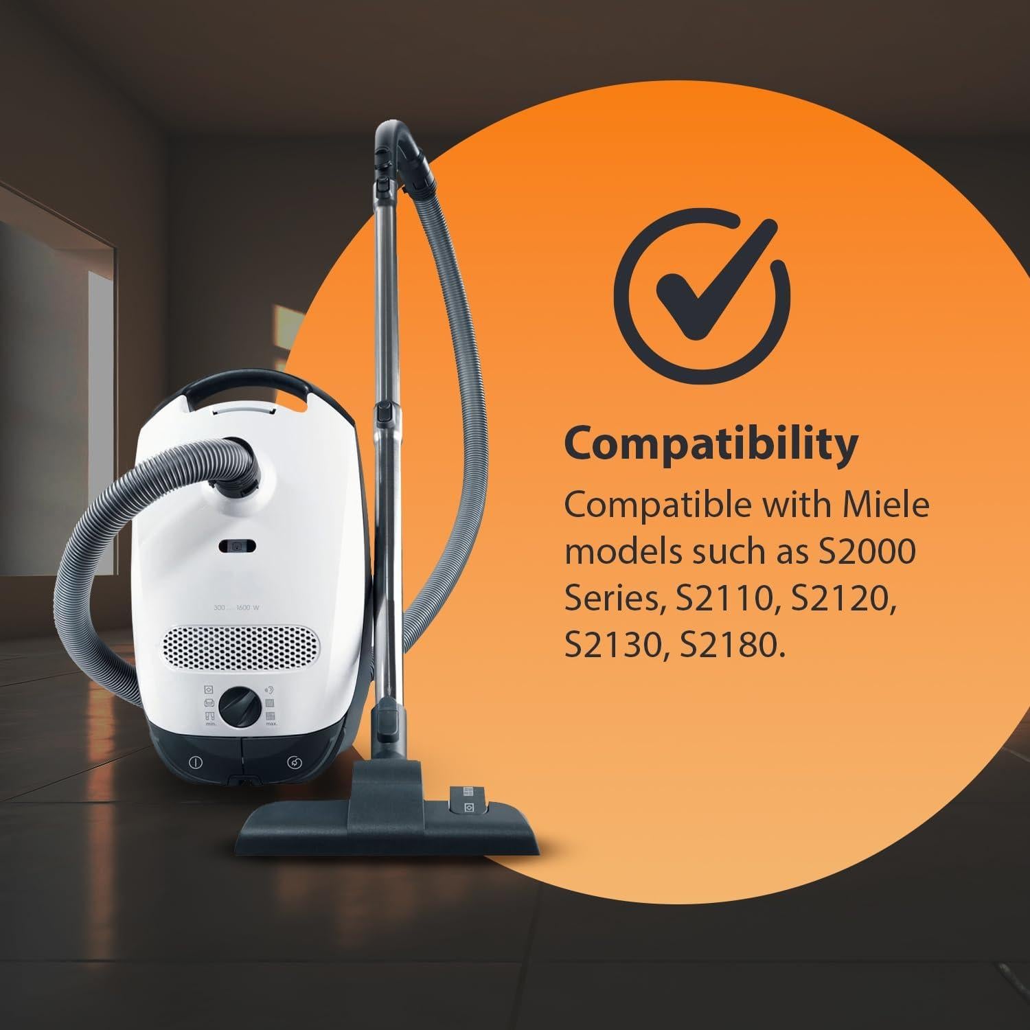 Manguera de Aspiradora Miele 1.6m Reemplazo Compatible C1 S2120