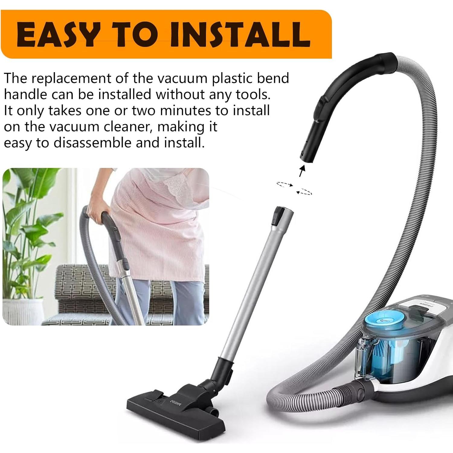 Mango Curvado de Plástico CHAR YONG para Aspiradora Miele 5269091