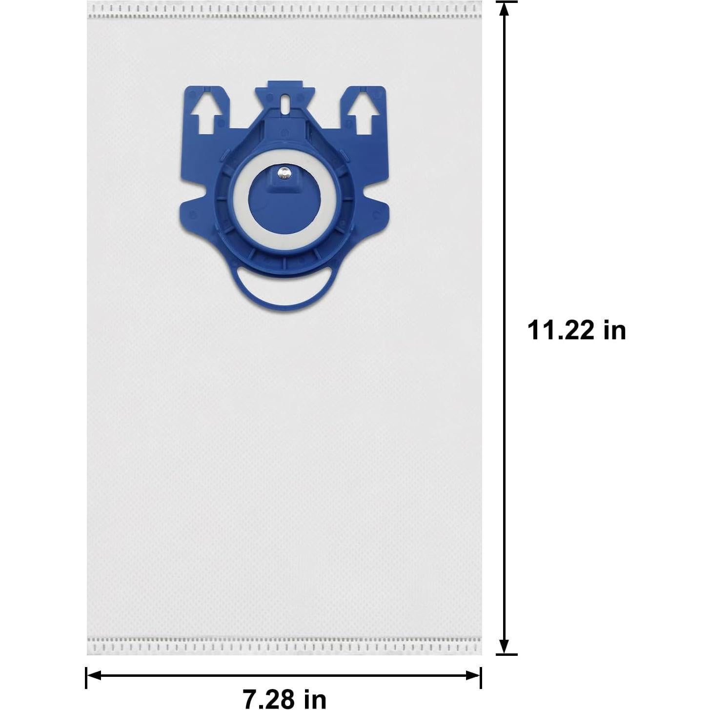 Paquete de 12 bolsas de aire 3D Bitionful GN para Miele