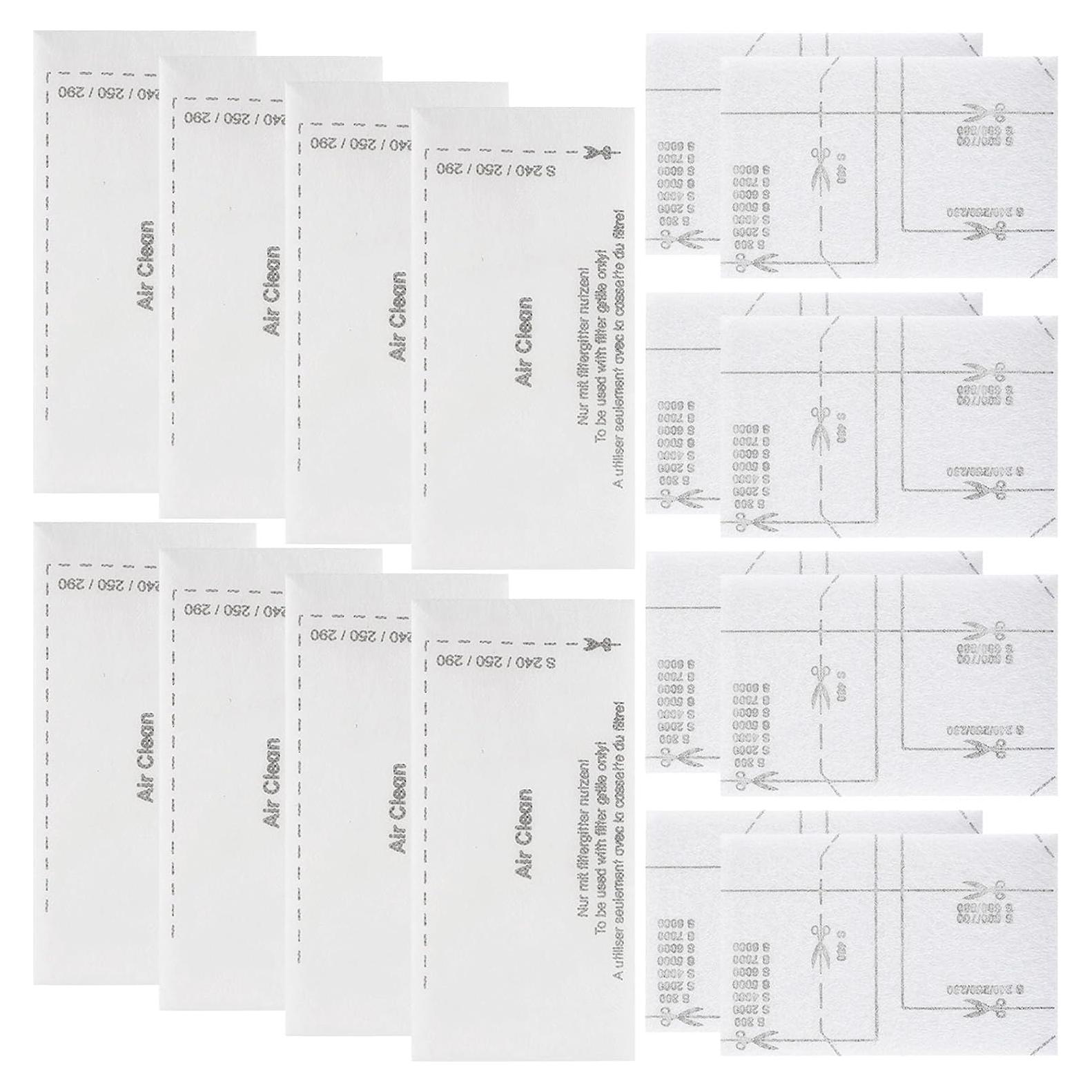 8 Filtros de Aire y Motor MalhSlix para Aspiradoras Miele