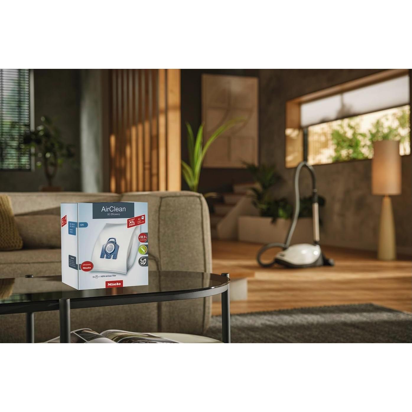 Bolsas de Aspiradora Miele AirClean 3D GN - Paquete de 8