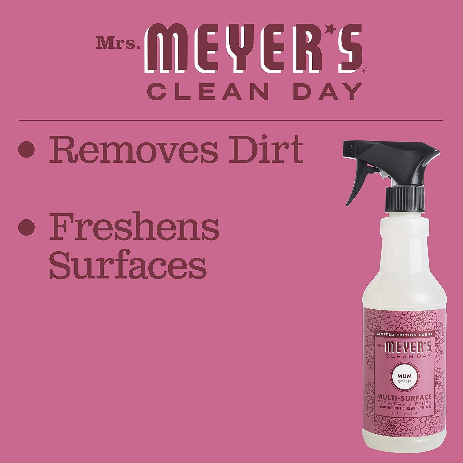 Limpiador Multiusos Spray Mrs. Meyer's Clean Day 473 ml Mum