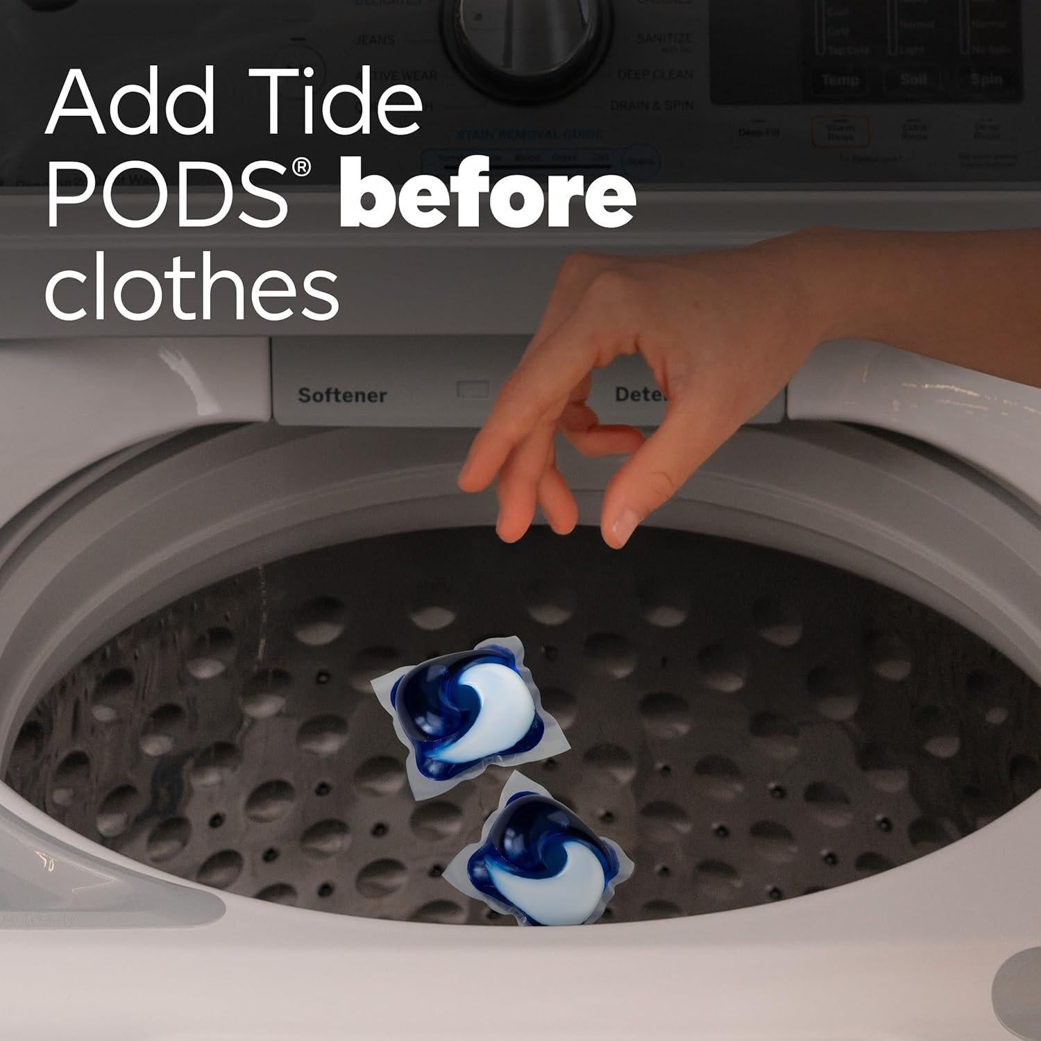 Tide PODS Detergente para Ropa 3-en-1 Aroma Original 76 Unidades