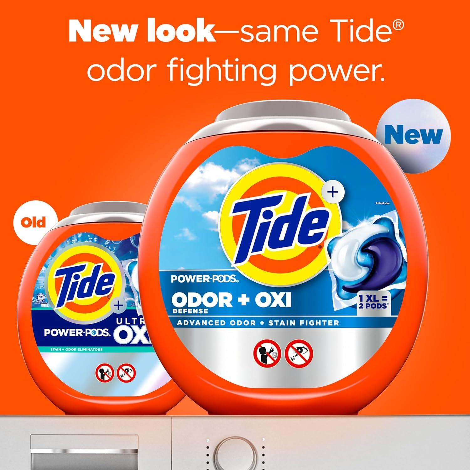 Detergente para Ropa Tide PODS 3 en 1 - 45 Paquetes - Olores
