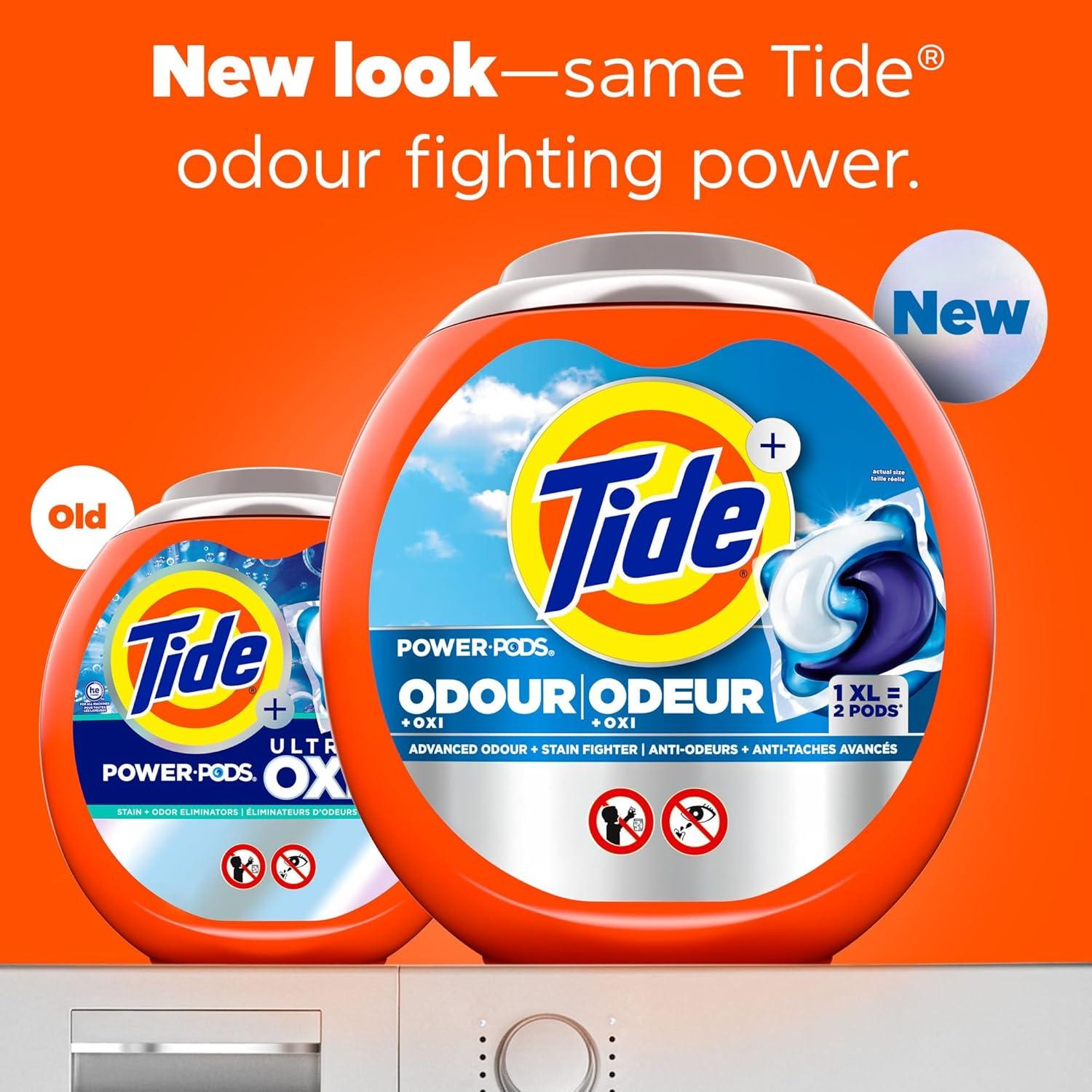 Detergente para Ropa Tide PODS 3 en 1 - 45 Paquetes - Olores