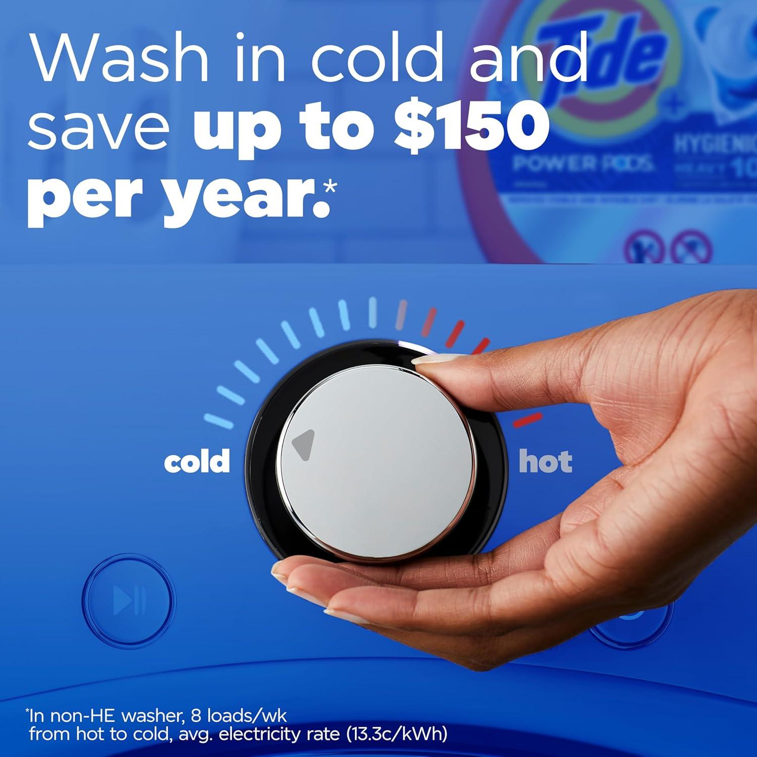 Detergente para Ropa Tide PODS Original 63 Unidades 10x Poder