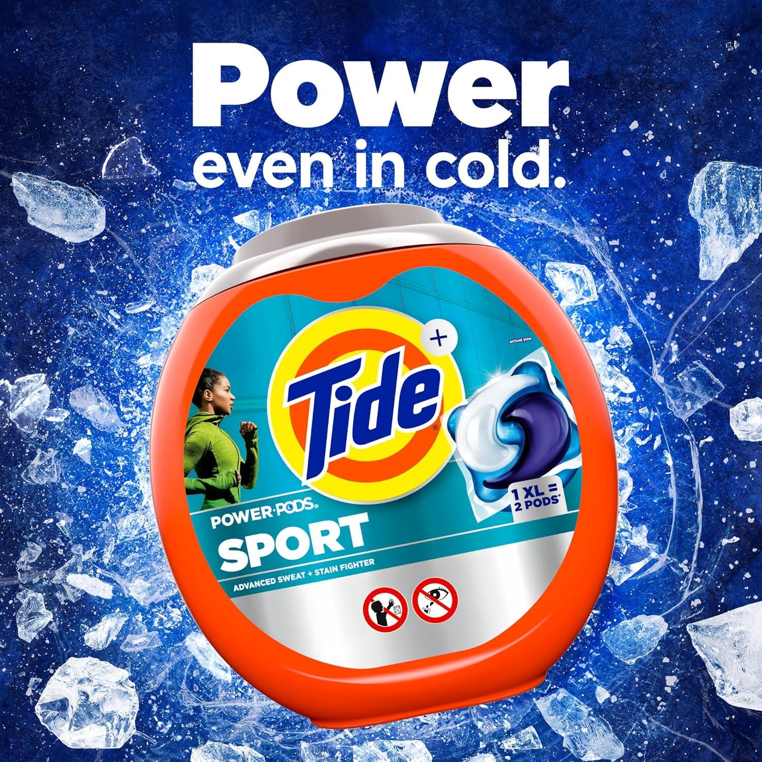Detergente Tide Power Pods Febreze Sport 32 Unidades 1.36 kg