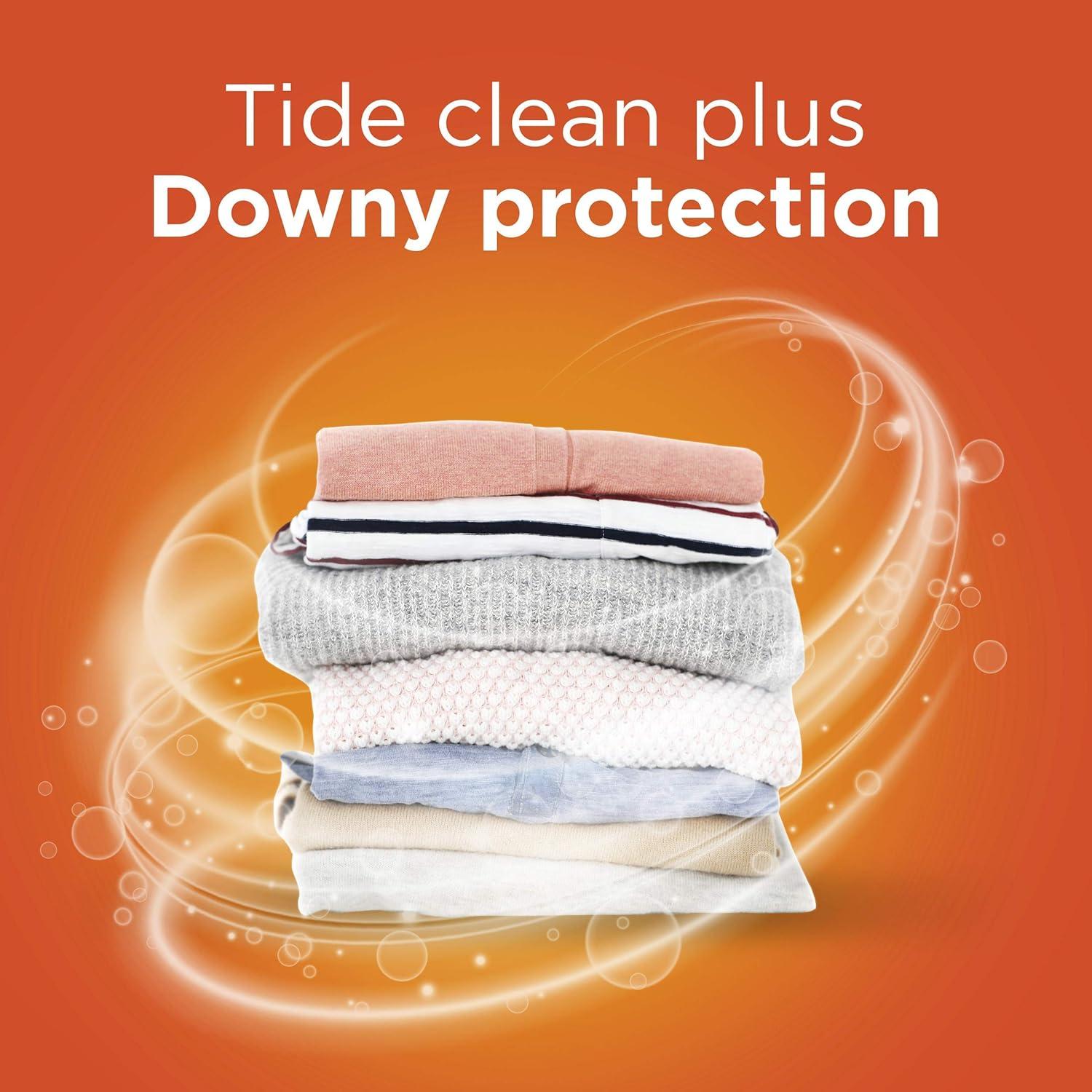 Tide PODS Plus Downy 85 unidades Detergente Líquido Ropa