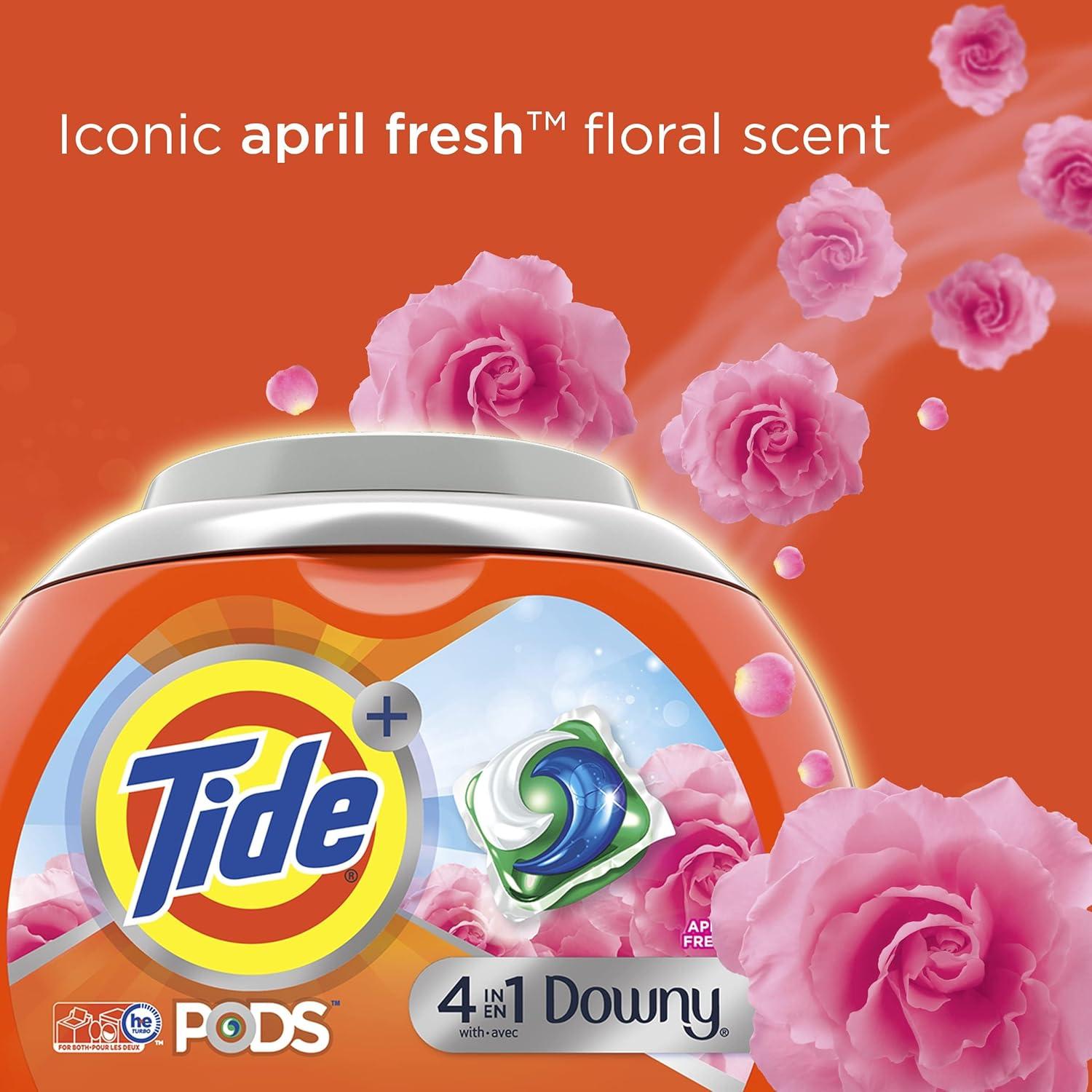 Tide PODS Plus Downy 85 unidades Detergente Líquido Ropa