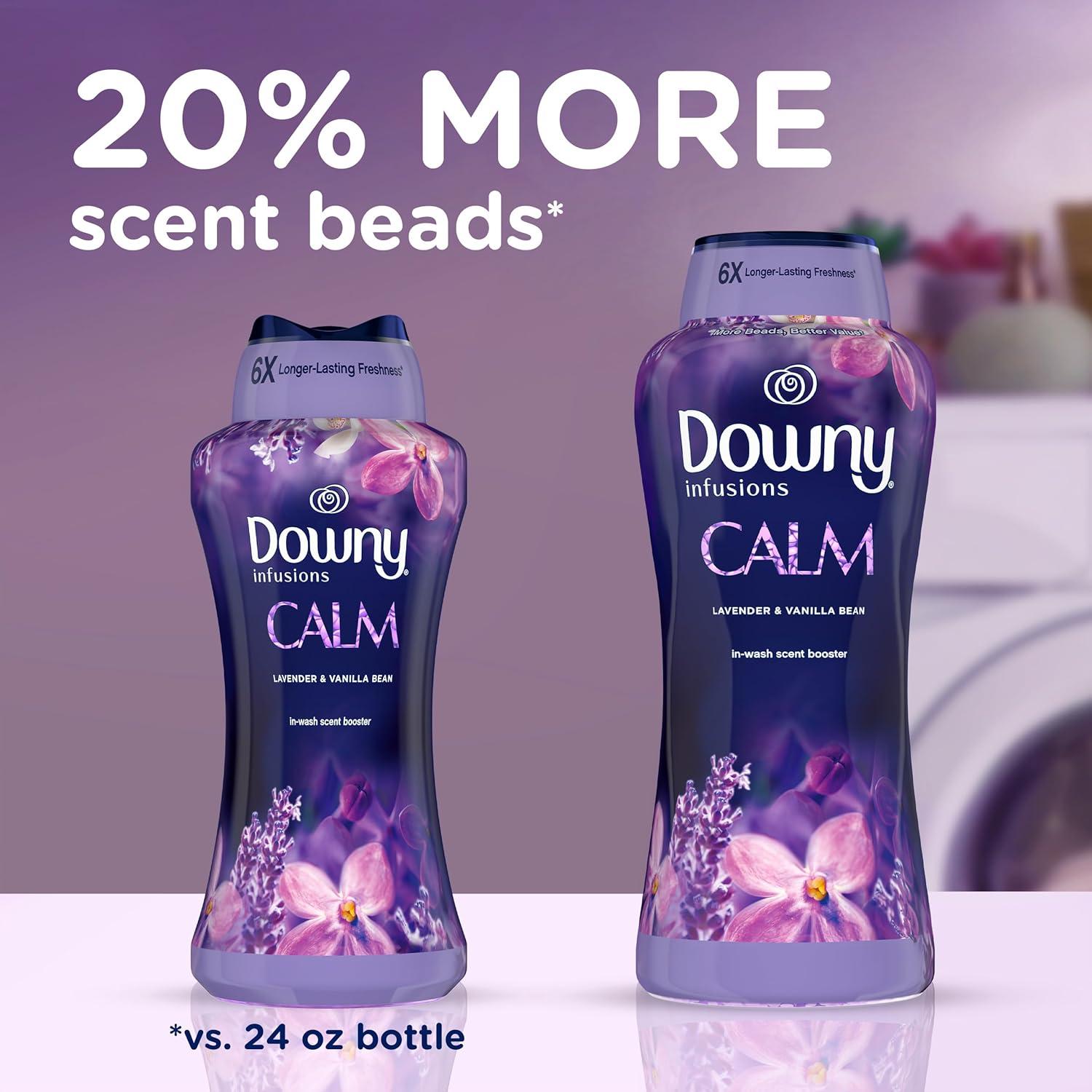 Downy Infusions CALM Infusores de Fragancia 853.5 g Lavanda Vainilla
