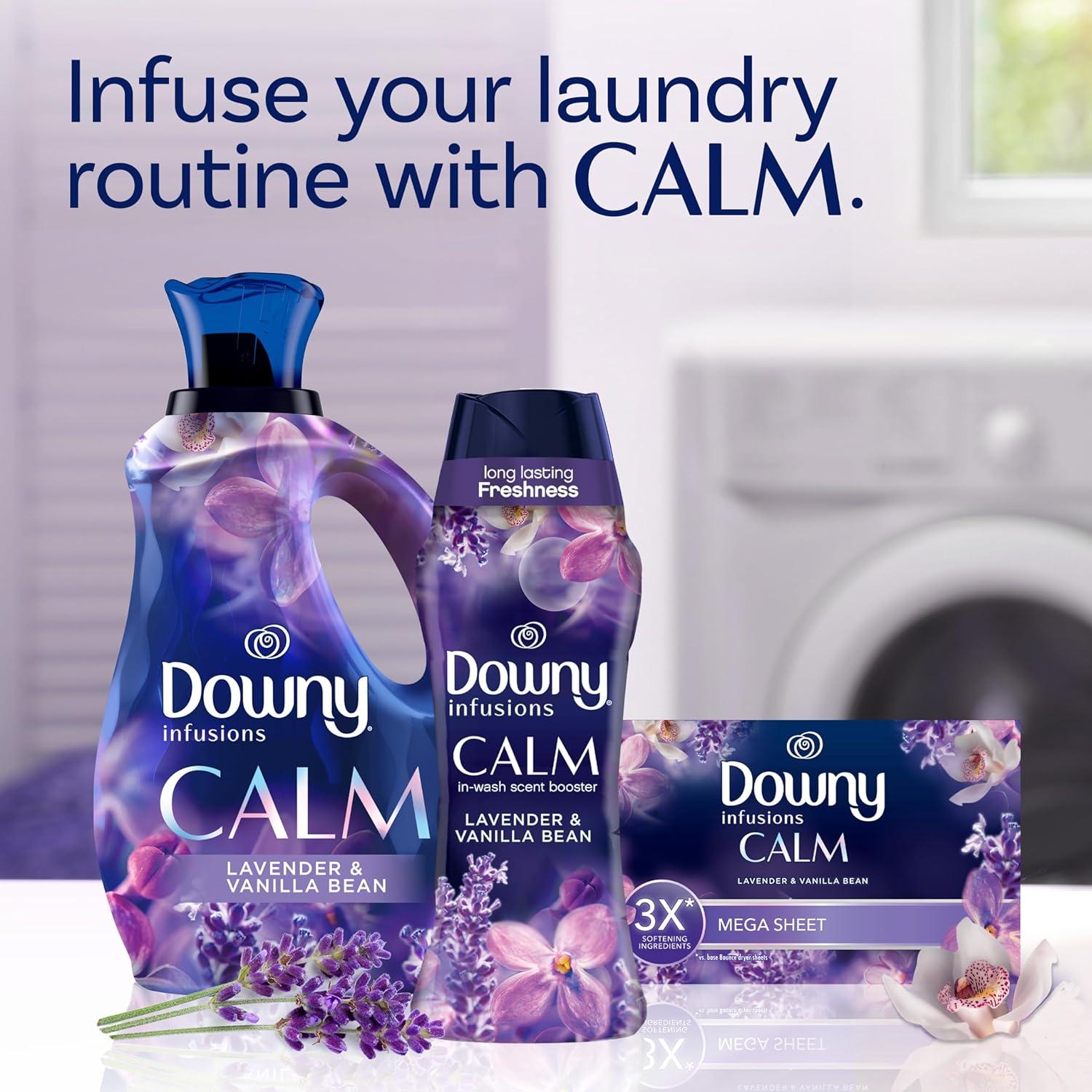 Downy Infusions CALM Infusores de Fragancia 853.5 g Lavanda Vainilla