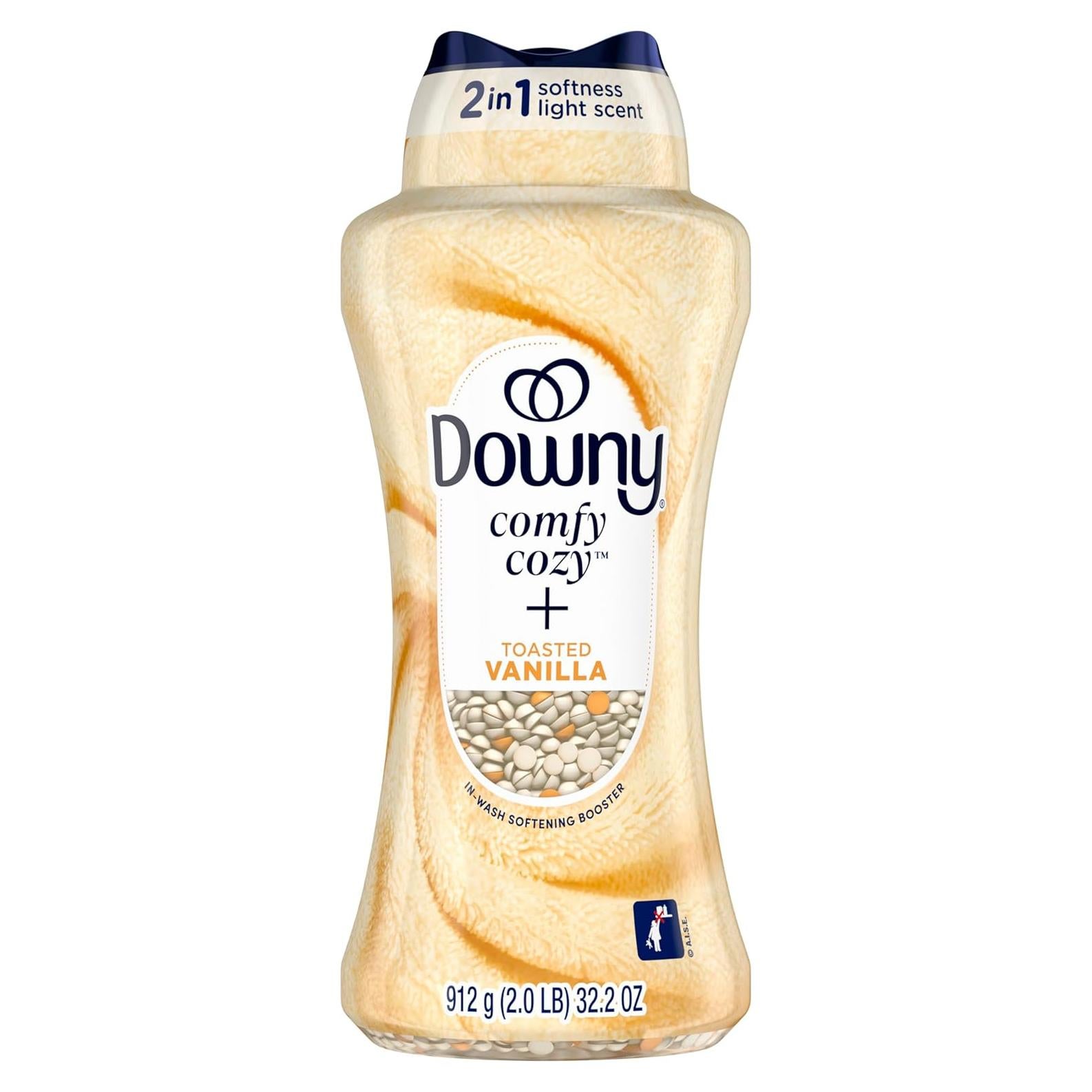 Perlas Aumentadoras de Aroma y Suavidad Downy Comfy Cozy 911 g - Vainilla Tostada