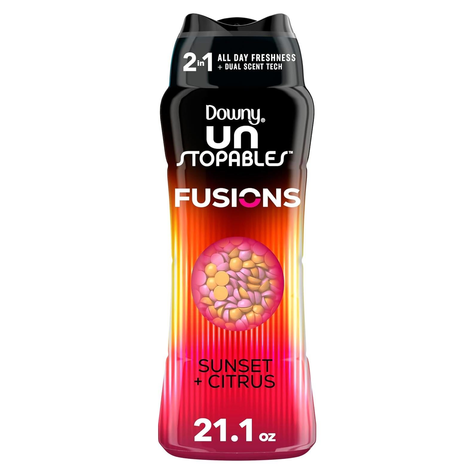 Perlas Aumentadoras de Fragancia Downy Unstopables 600g - Atardecer y Cítricos