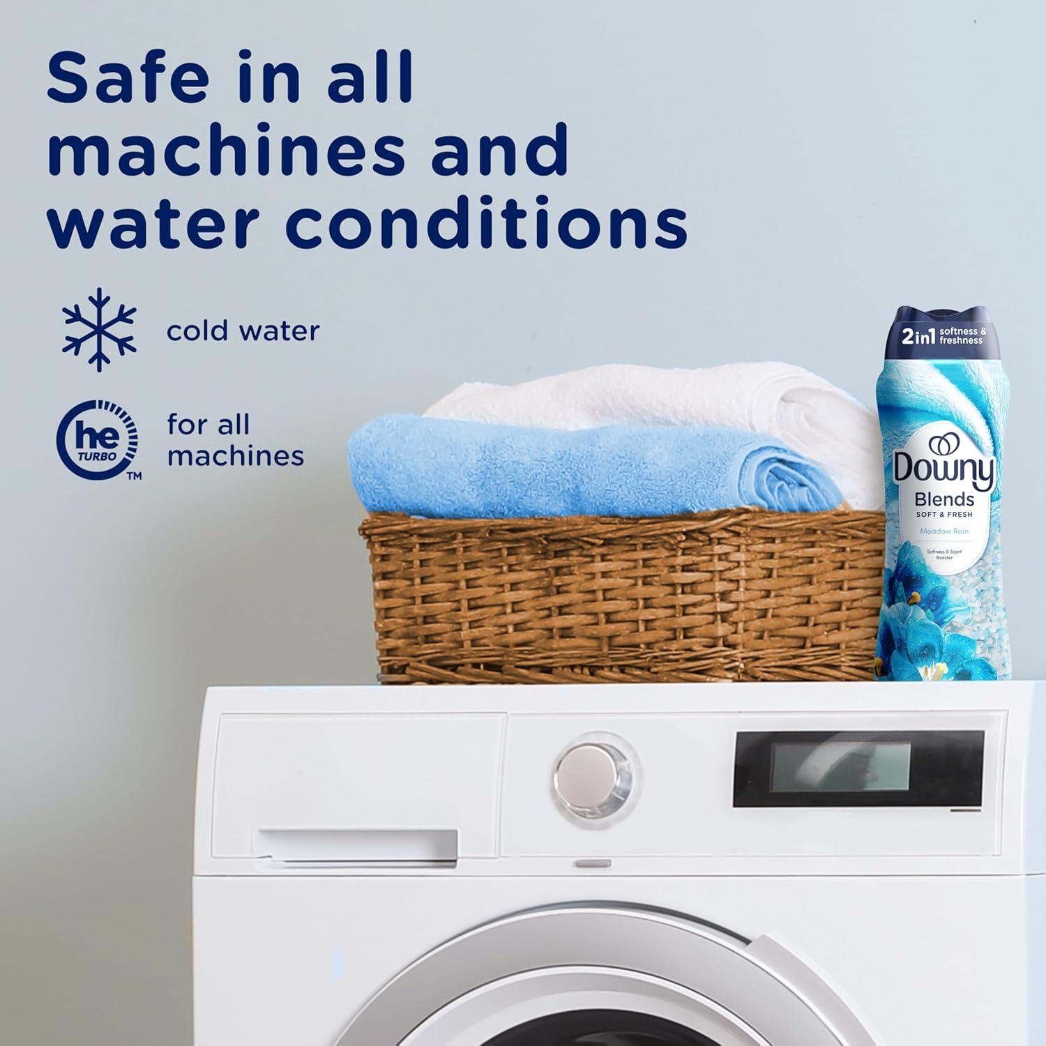 Perlas Aumentadoras de Fragancia Downy Blends 694 g Lluvia de Pradera