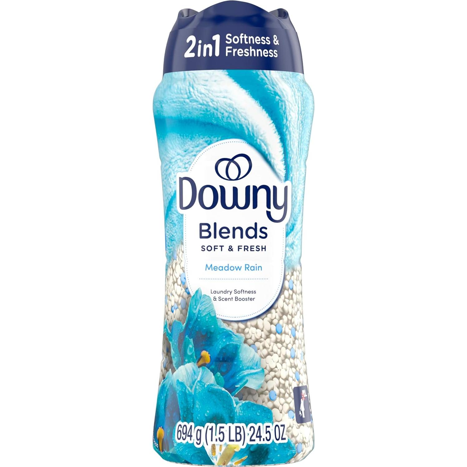 Perlas Aumentadoras de Fragancia Downy Blends 694 g Lluvia de Pradera
