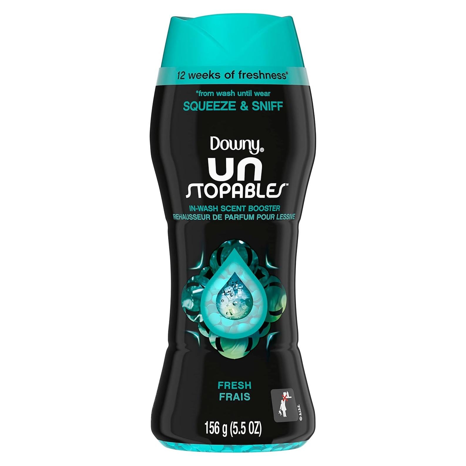 Aumentador de Fragancia Downy Unstopables Perlas Frescas 166.5g