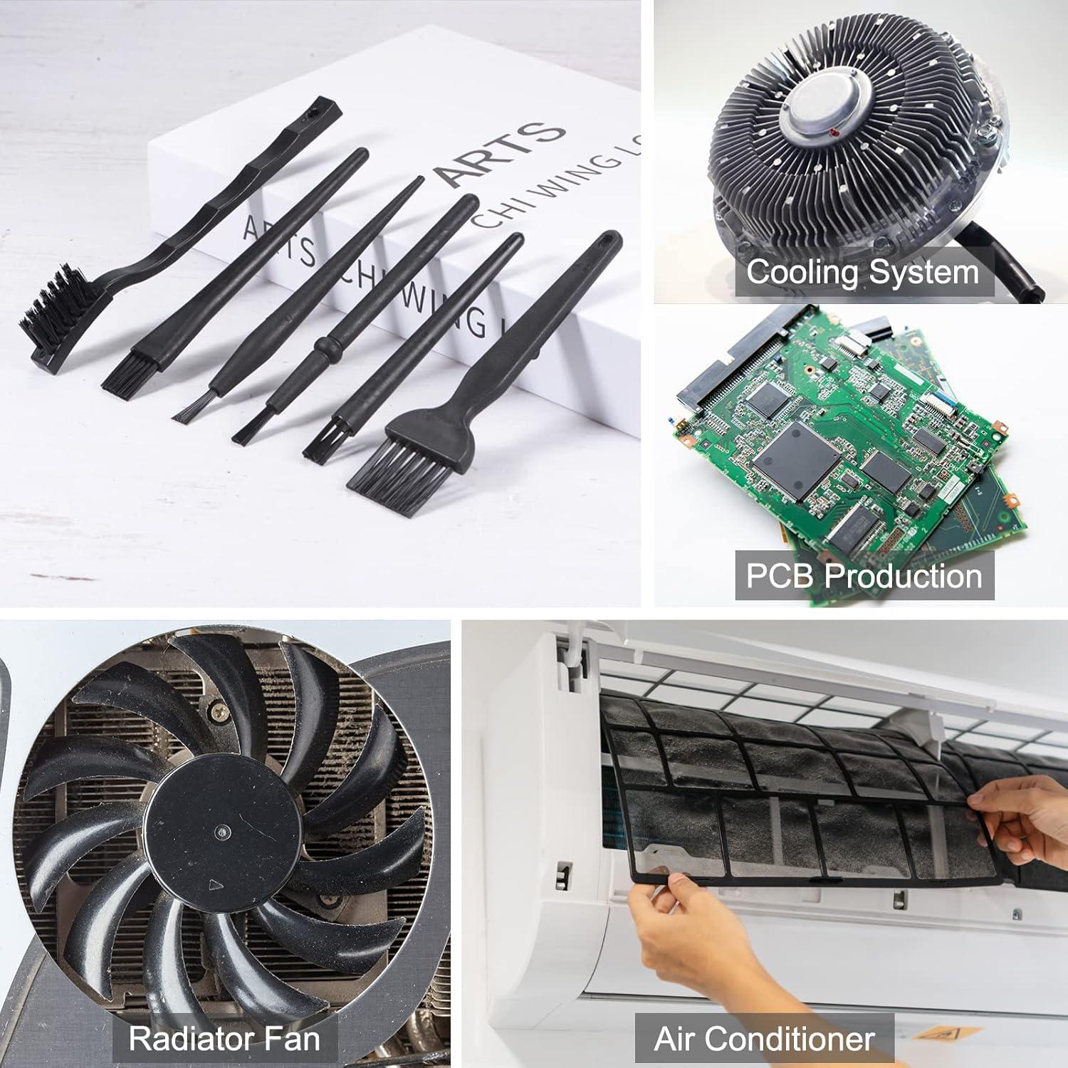 Cepillos de Limpieza Antiestáticos HARFINGTON 10 Pcs 21mm