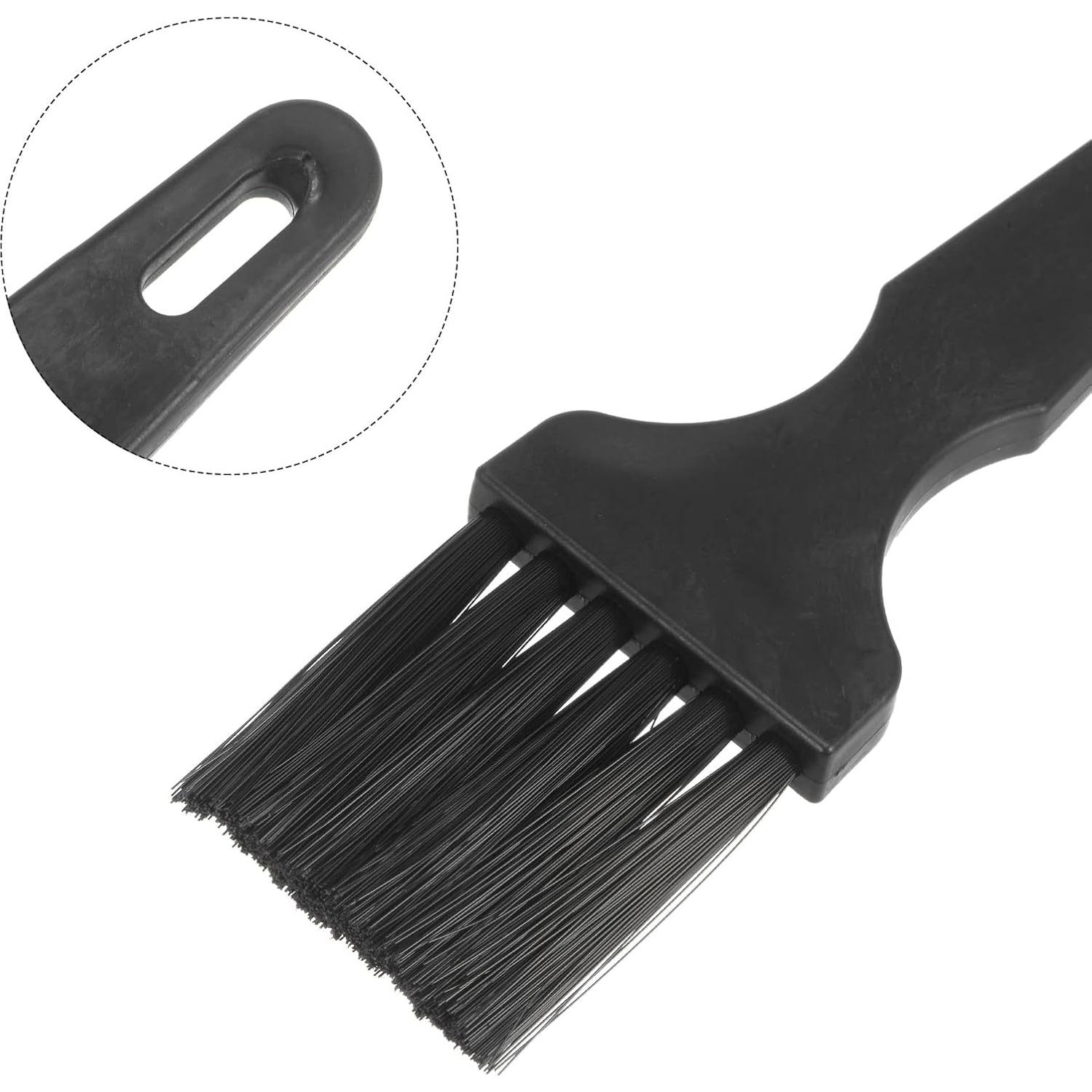 Cepillo Antiestático uxcell 4 Pcs Nylon 40x40mm para Limpieza