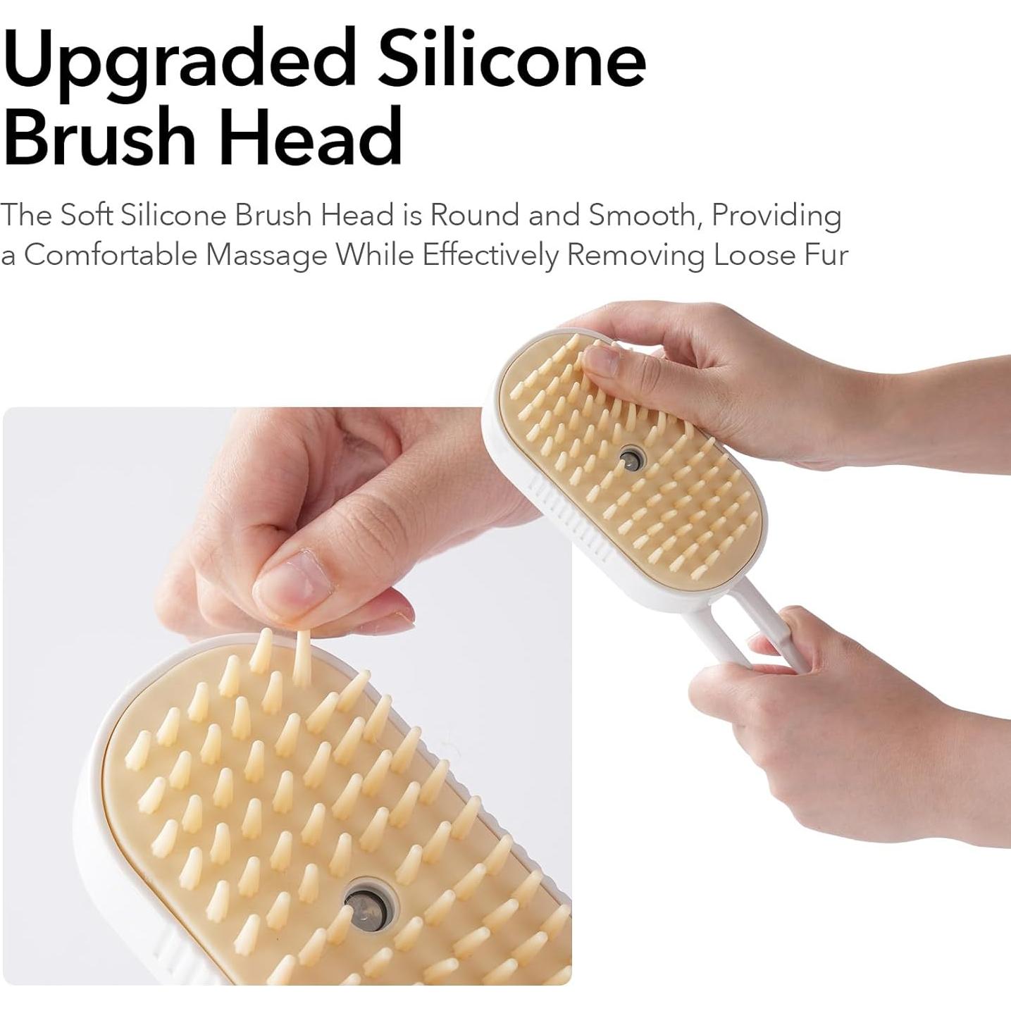 Cepillo de Spray Suave GooCare para Gatos y Perros 3 en 1