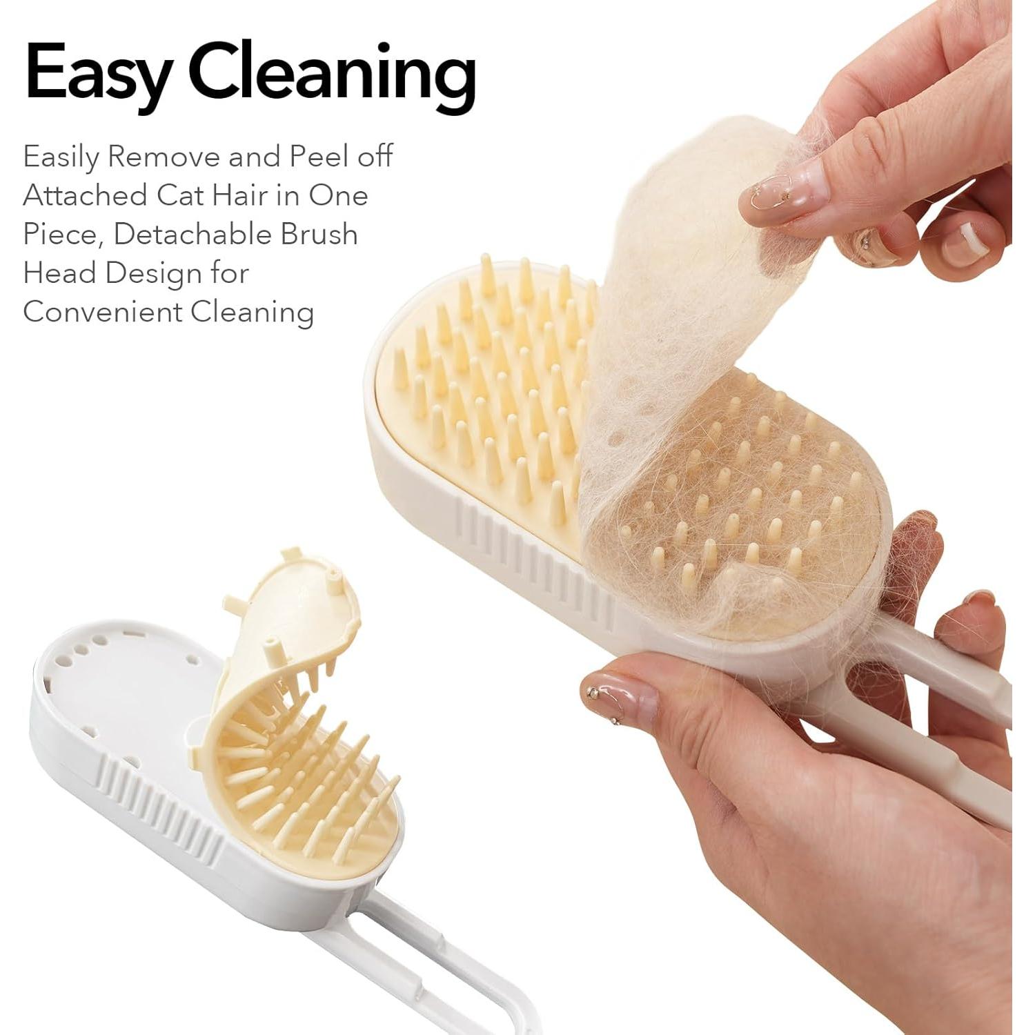 Cepillo de Spray Suave GooCare para Gatos y Perros 3 en 1