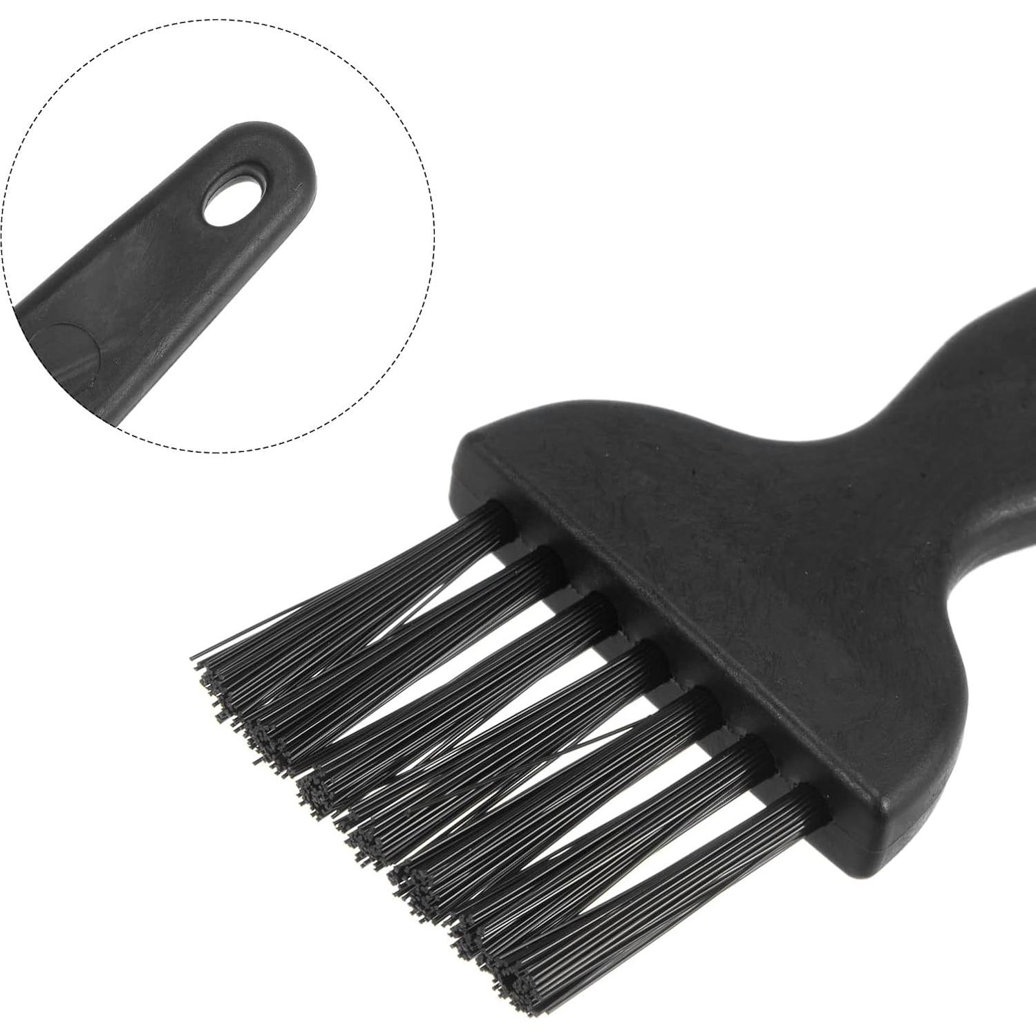 Cepillo Antiestático ESD uxcell 2 Pcs Nylon 140mm para Limpieza